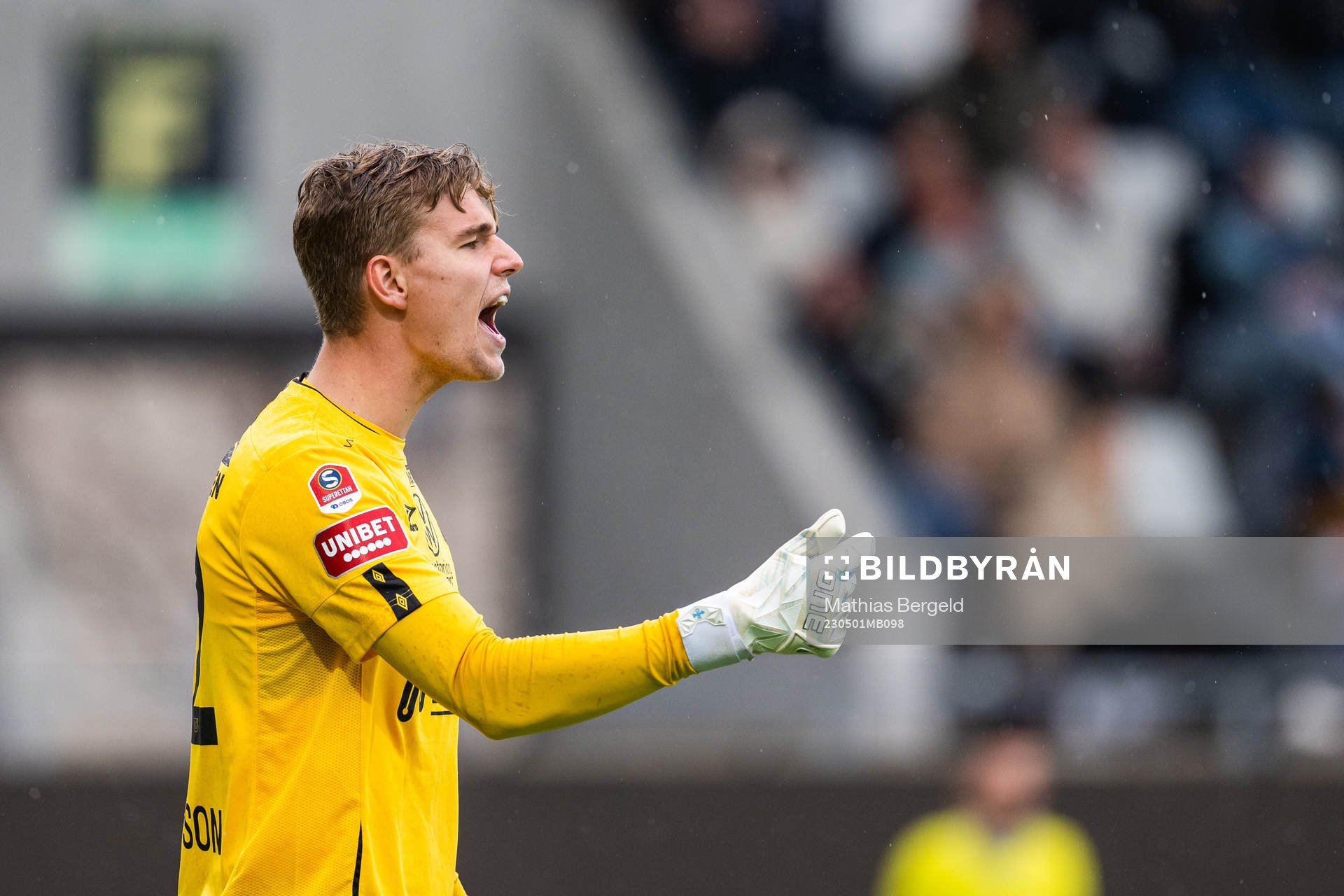 Örgrytes målvakt Mathias Nilsson