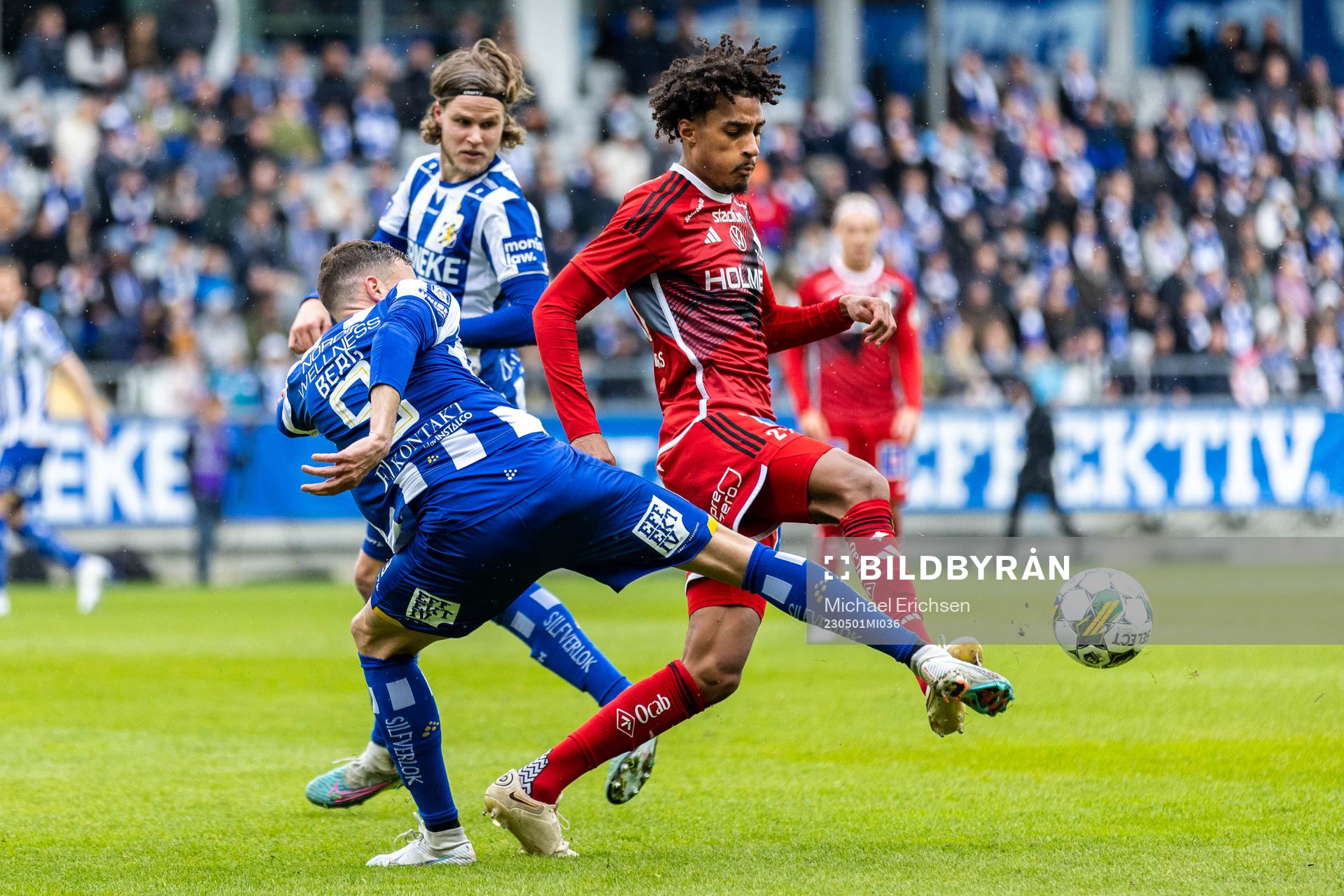 IFK Göteborgs Marcus Berg och IFK Norrköpings Jesper