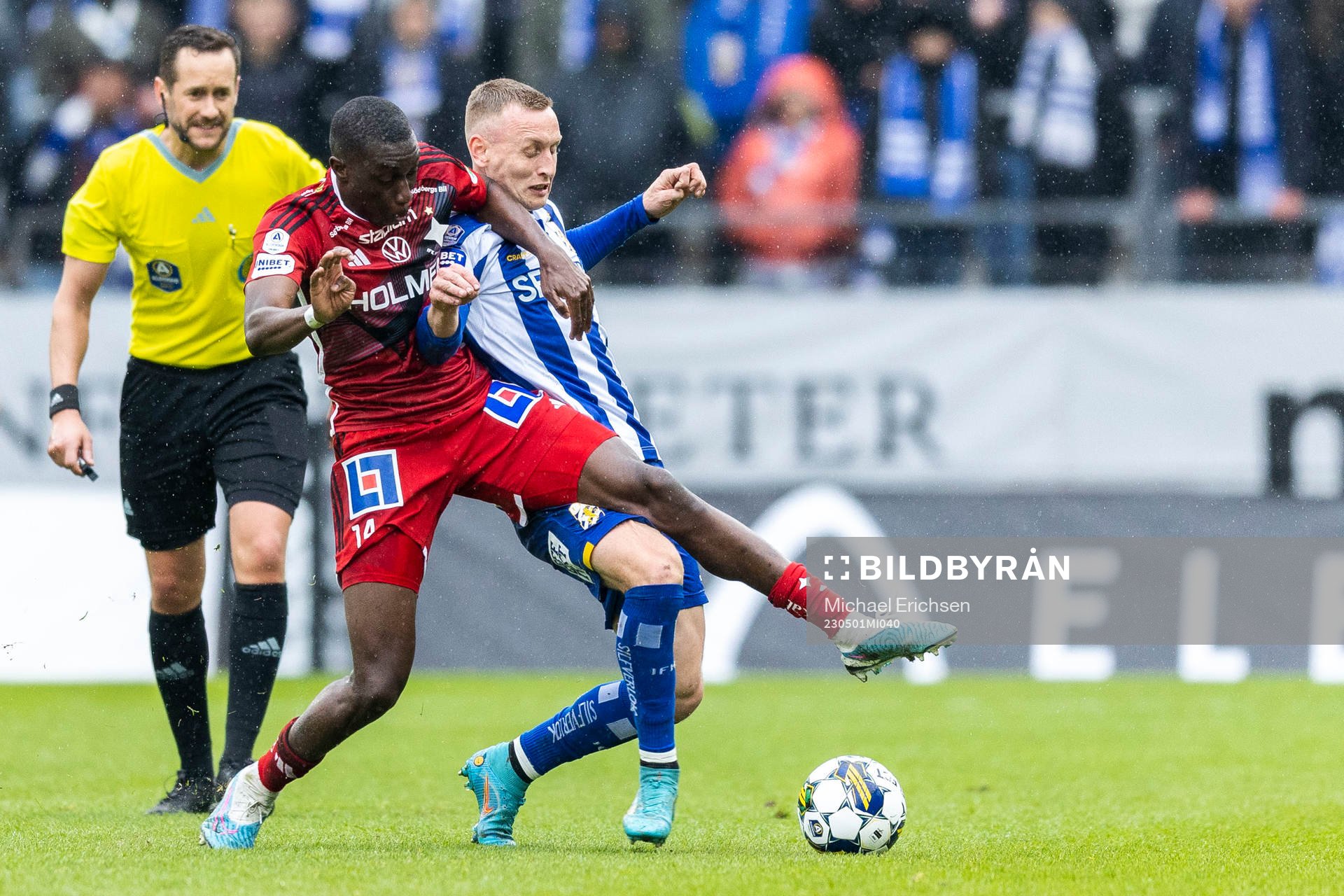 IFK Norrköpings Yahya Kalley och IFK Göteborgs Sebastian