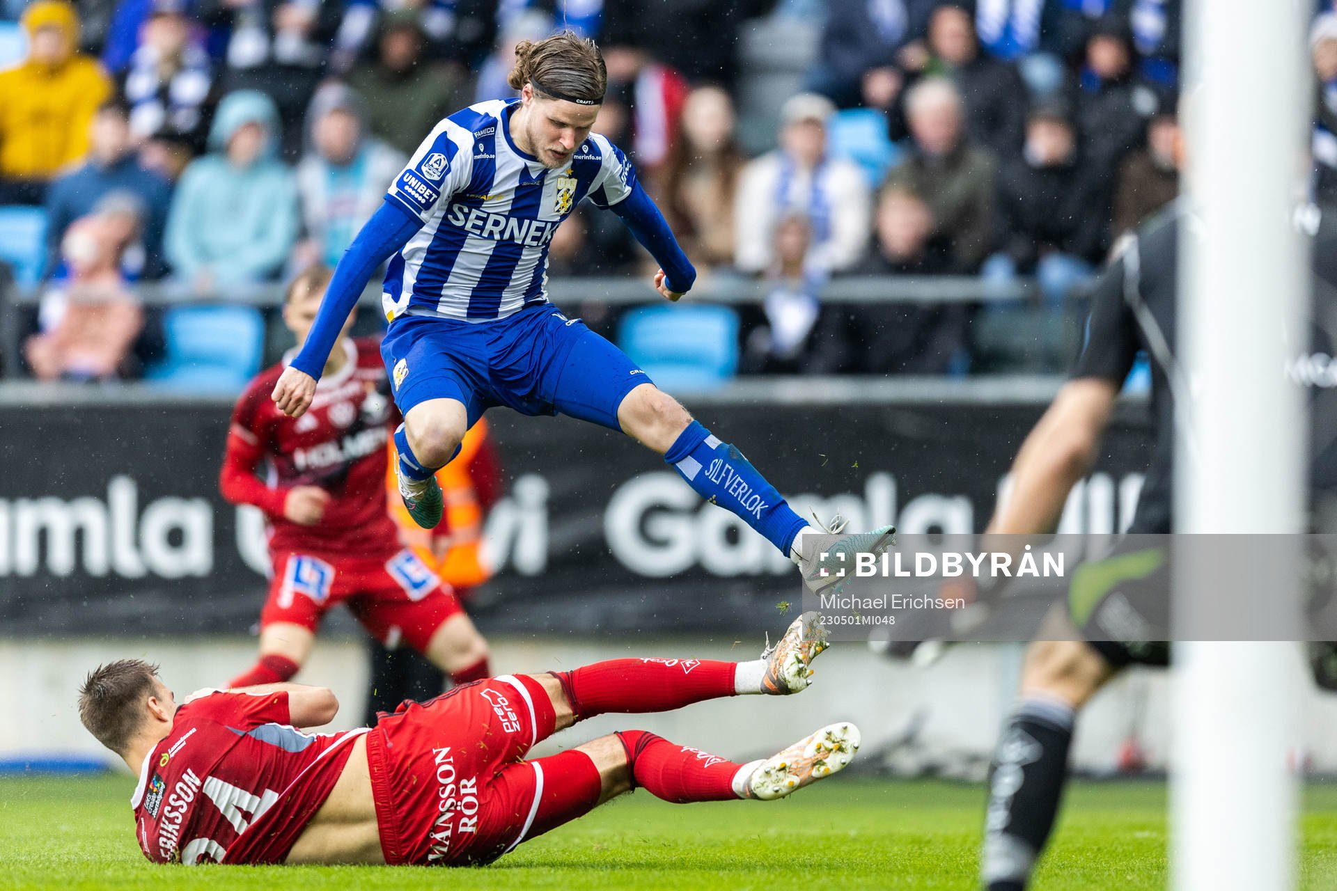 IFK Norrköpings Anton Eriksson och IFK Göteborgs Gustaf