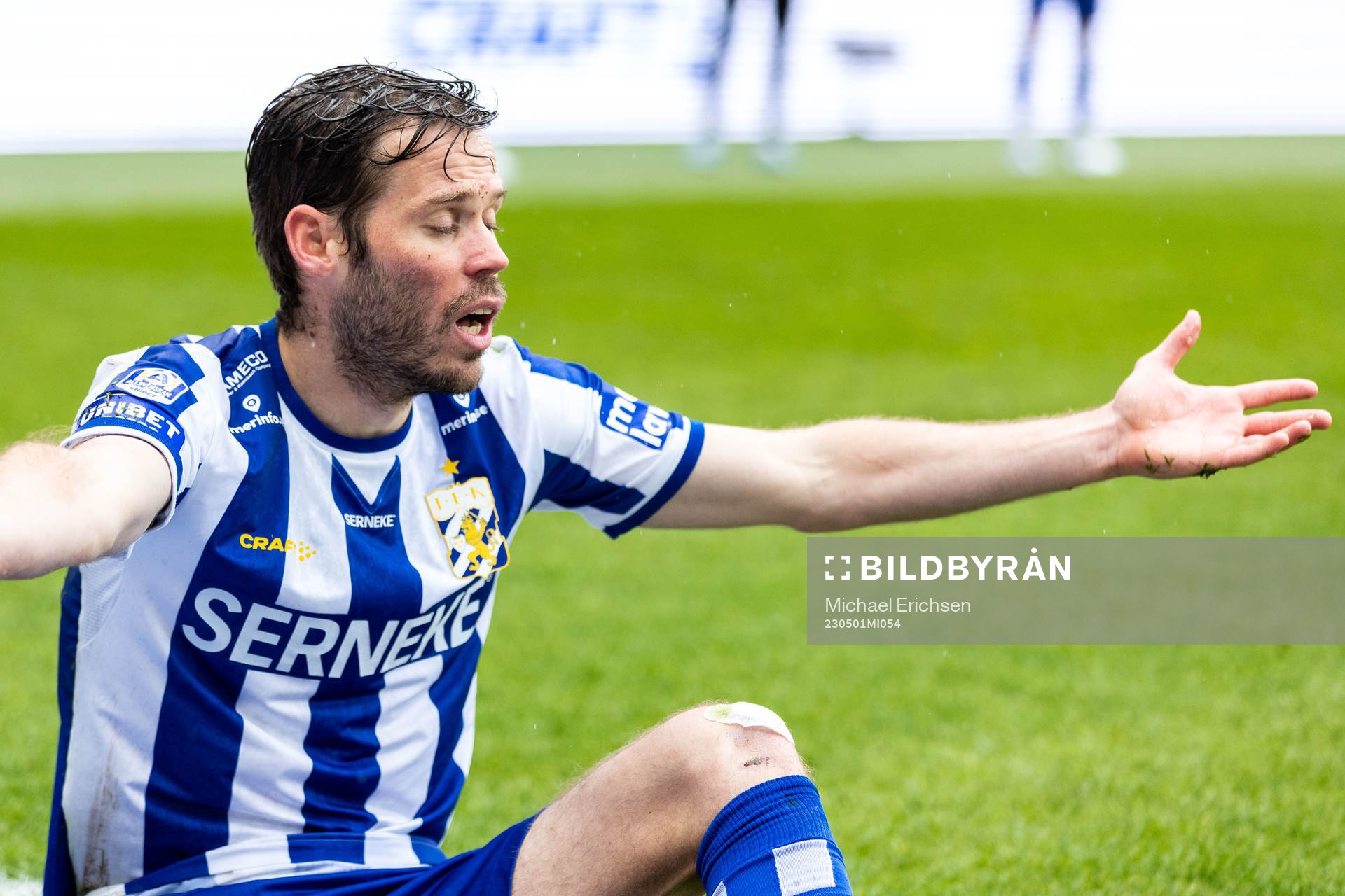 IFK Göteborgs Emil Salomonsson deppar