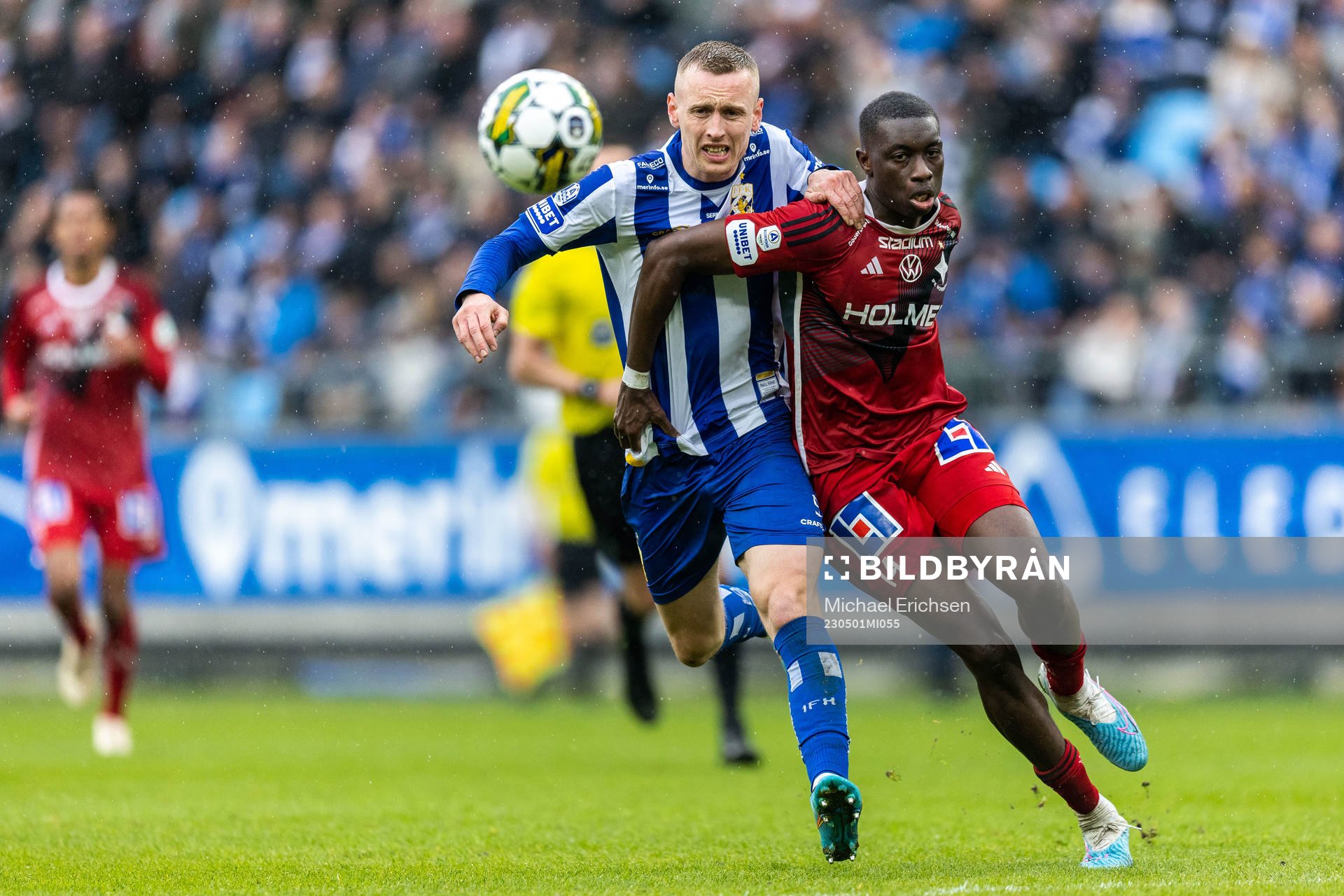 IFK Göteborgs Sebastian Ohlsson och IFK Norrköpings Yahya