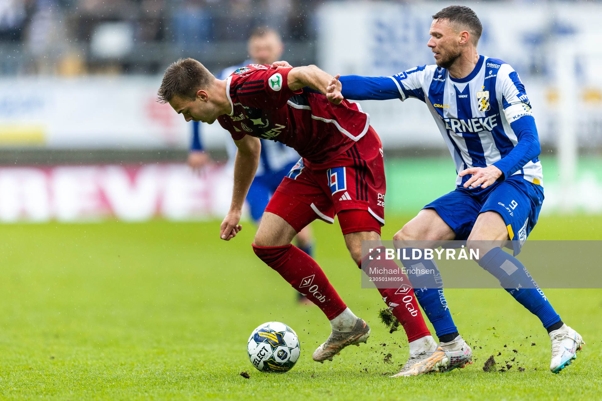 IFK Norrköpings Anton Eriksson och IFK Göteborgs Marcus