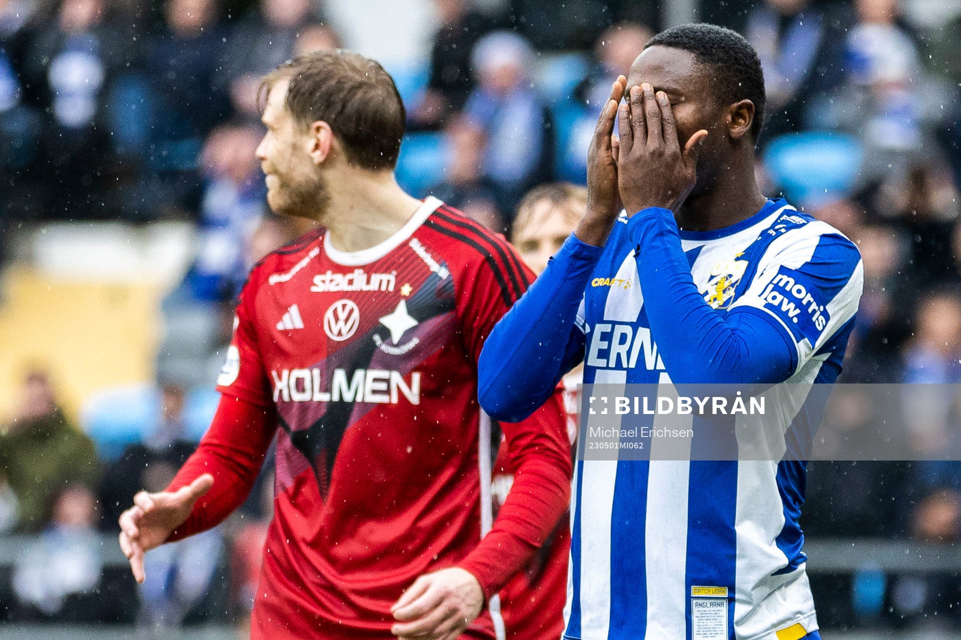 IFK Göteborgs Suleiman Abdullahi deppar