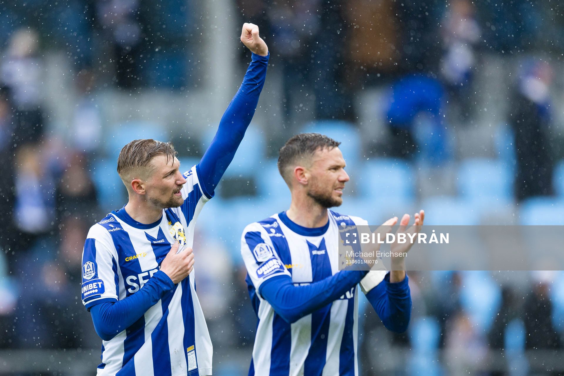 IFK Göteborgs Sebastian Eriksson och Marcus Berg