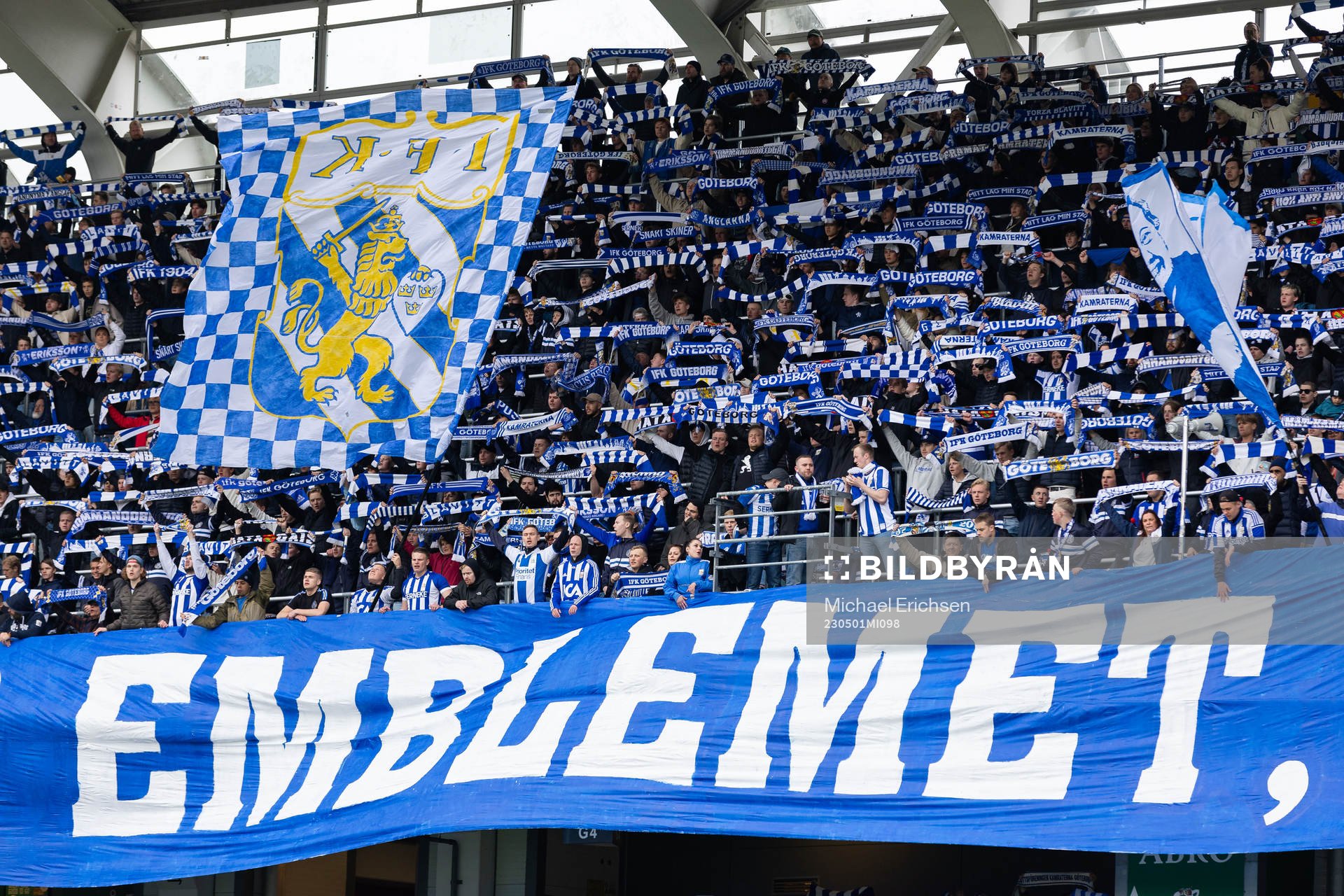 under fotbollsmatchen i Allsvenskan mellan IFK Göteborg