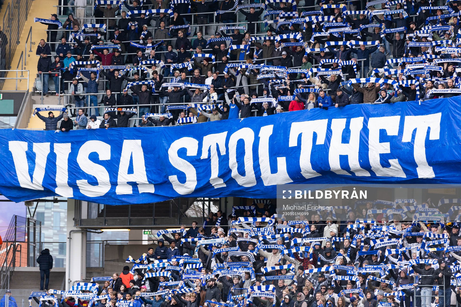 under fotbollsmatchen i Allsvenskan mellan IFK Göteborg