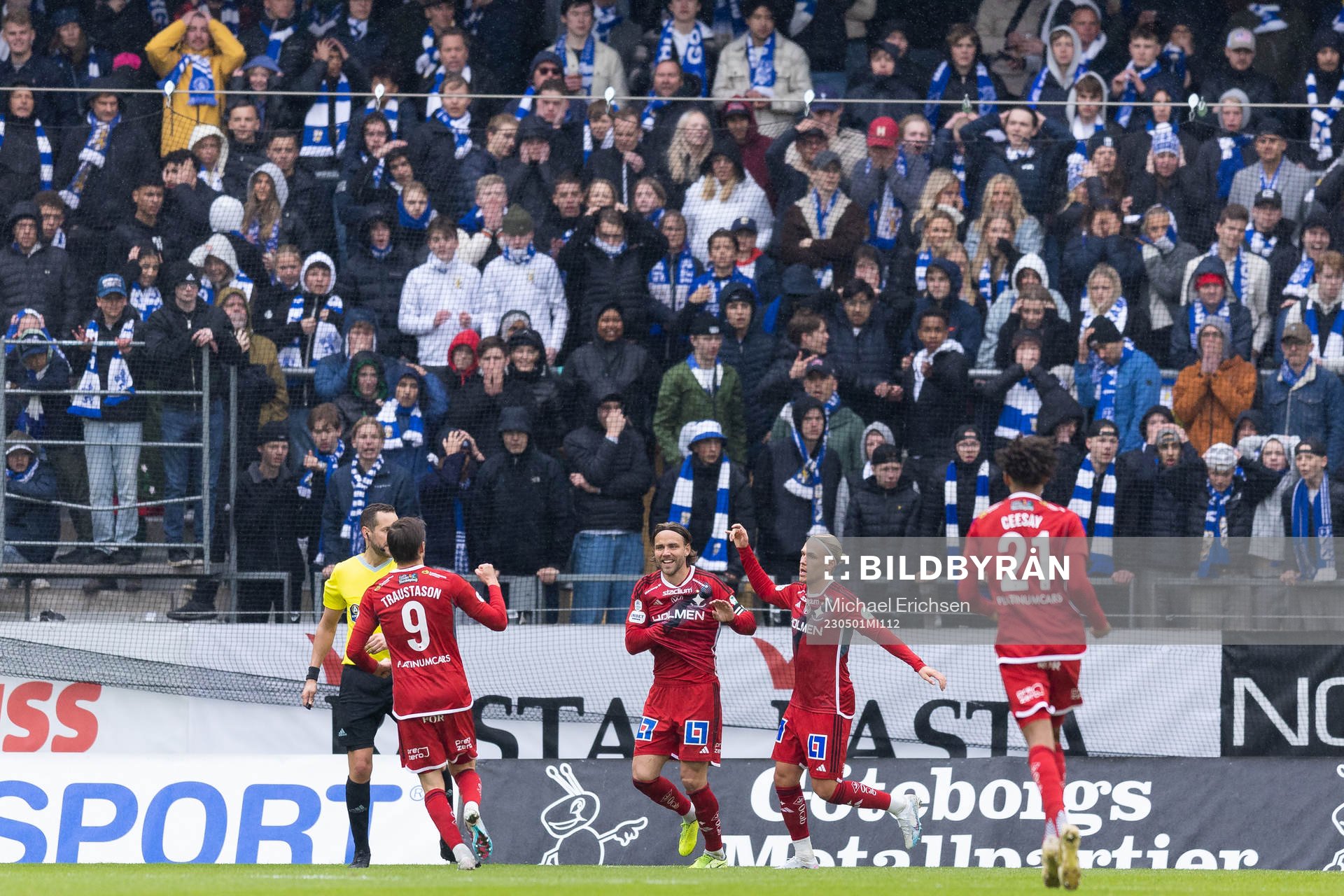 IFK Norrköpings Christoffer Nyman jublar