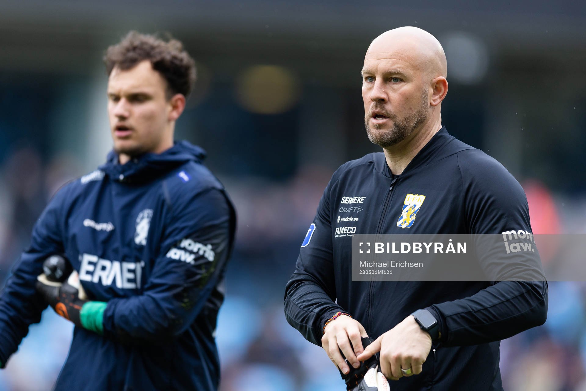 IFK Göteborgs målvaktstränare Lee Baxter