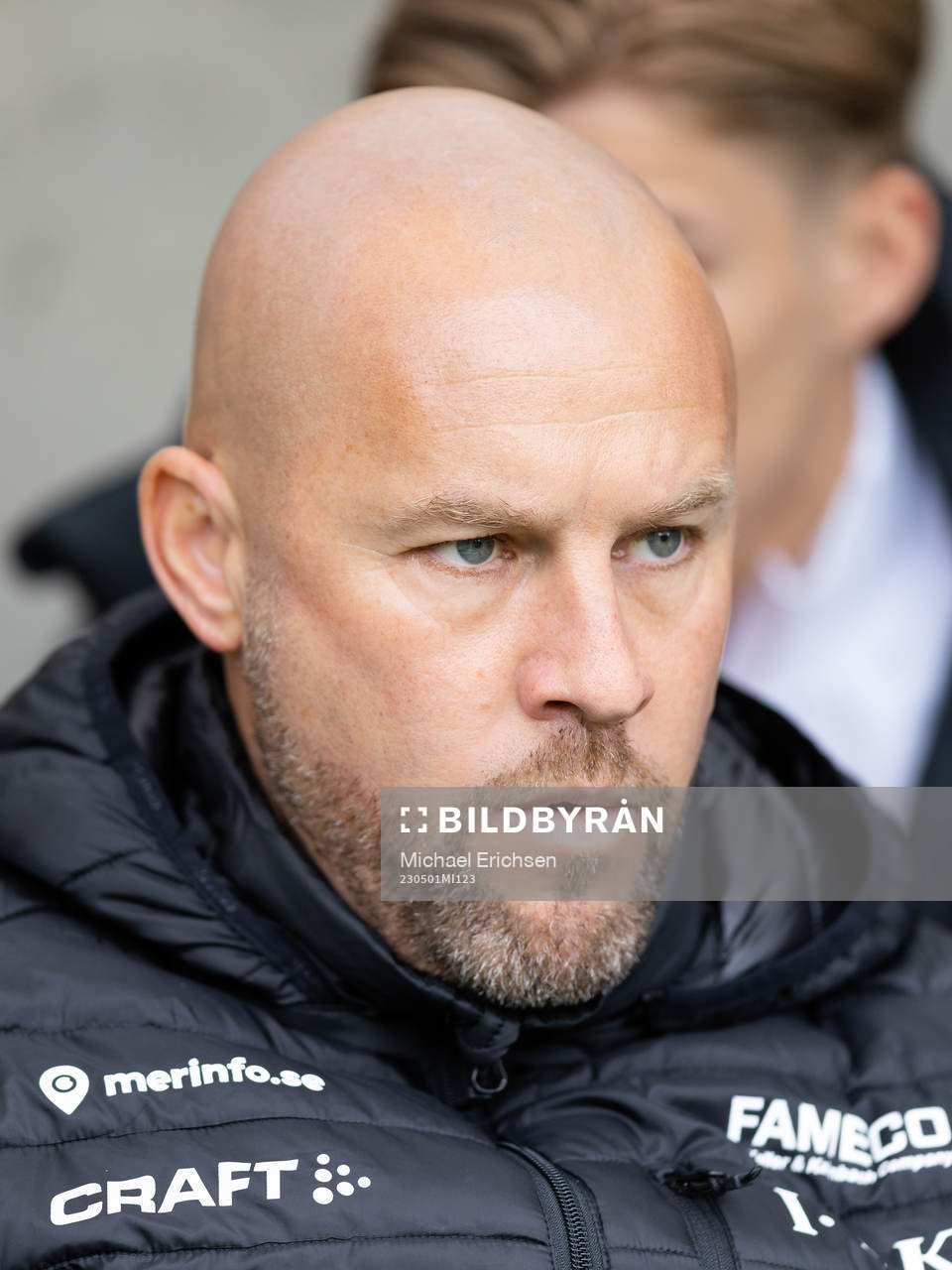 IFK Göteborgs målvaktstränare Lee Baxter innan
