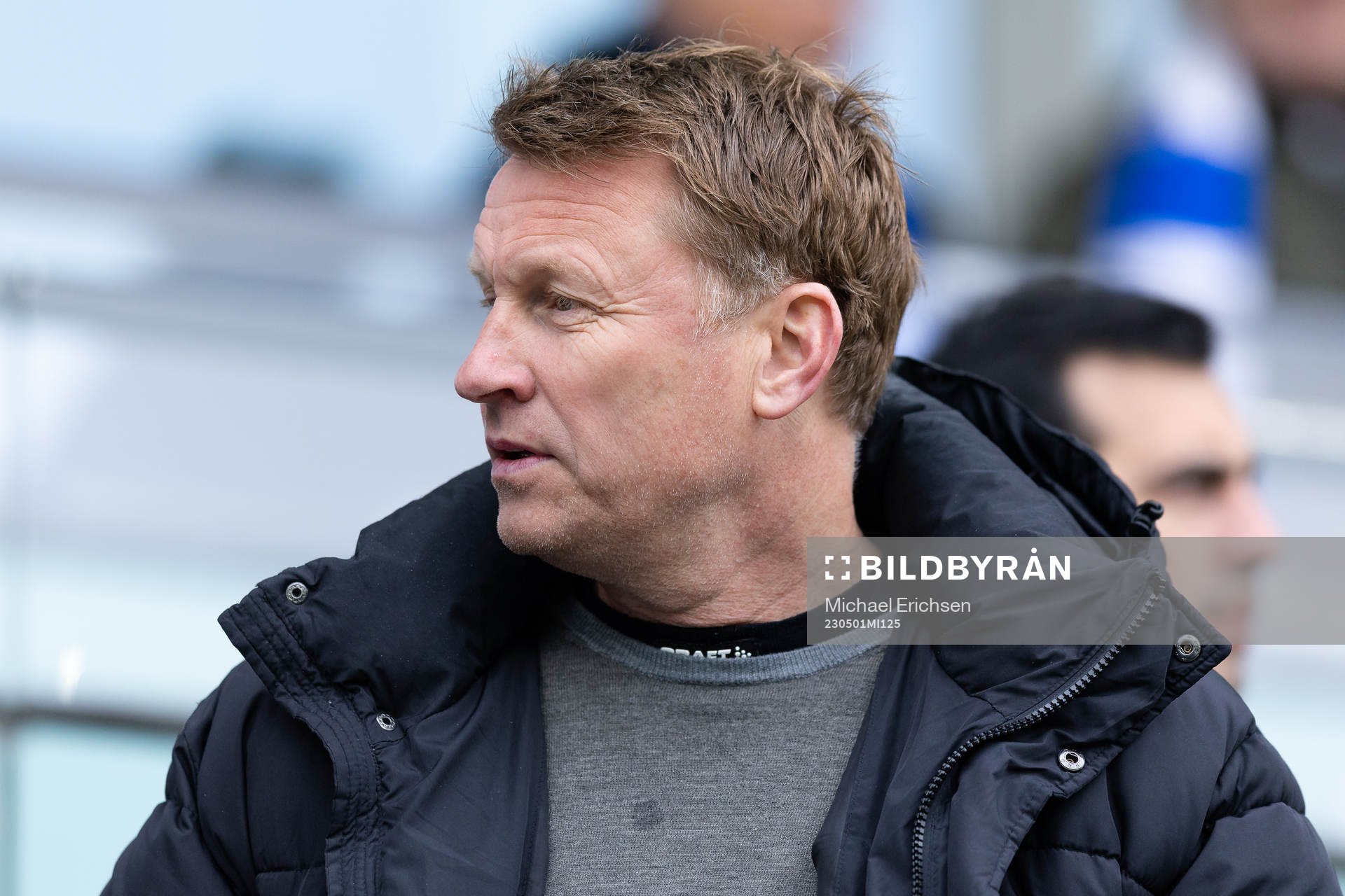 IFK Göteborgs f.d. sportchef Kennet Andersson på läktaren