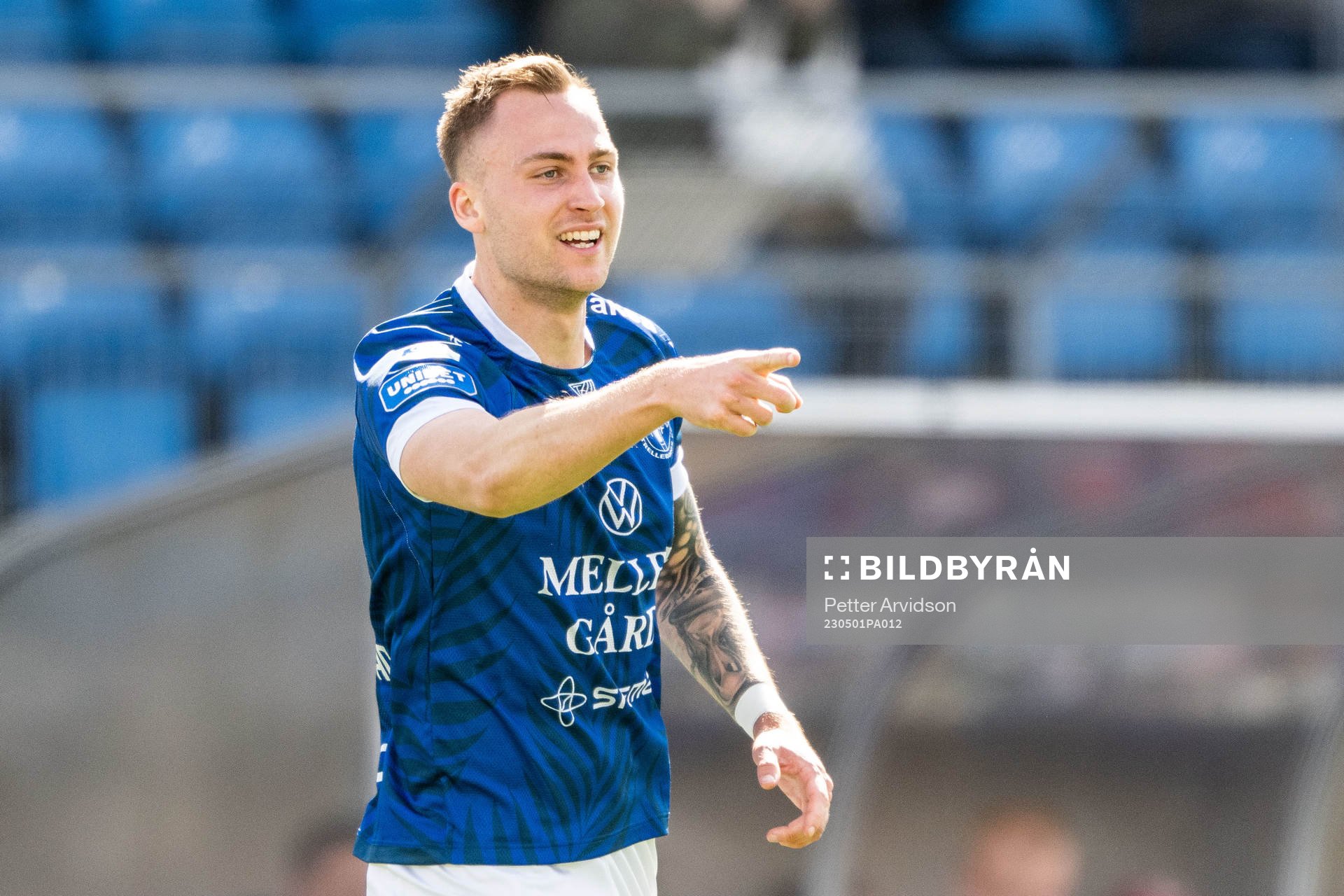 Trelleborgs Filip Bohman jublar