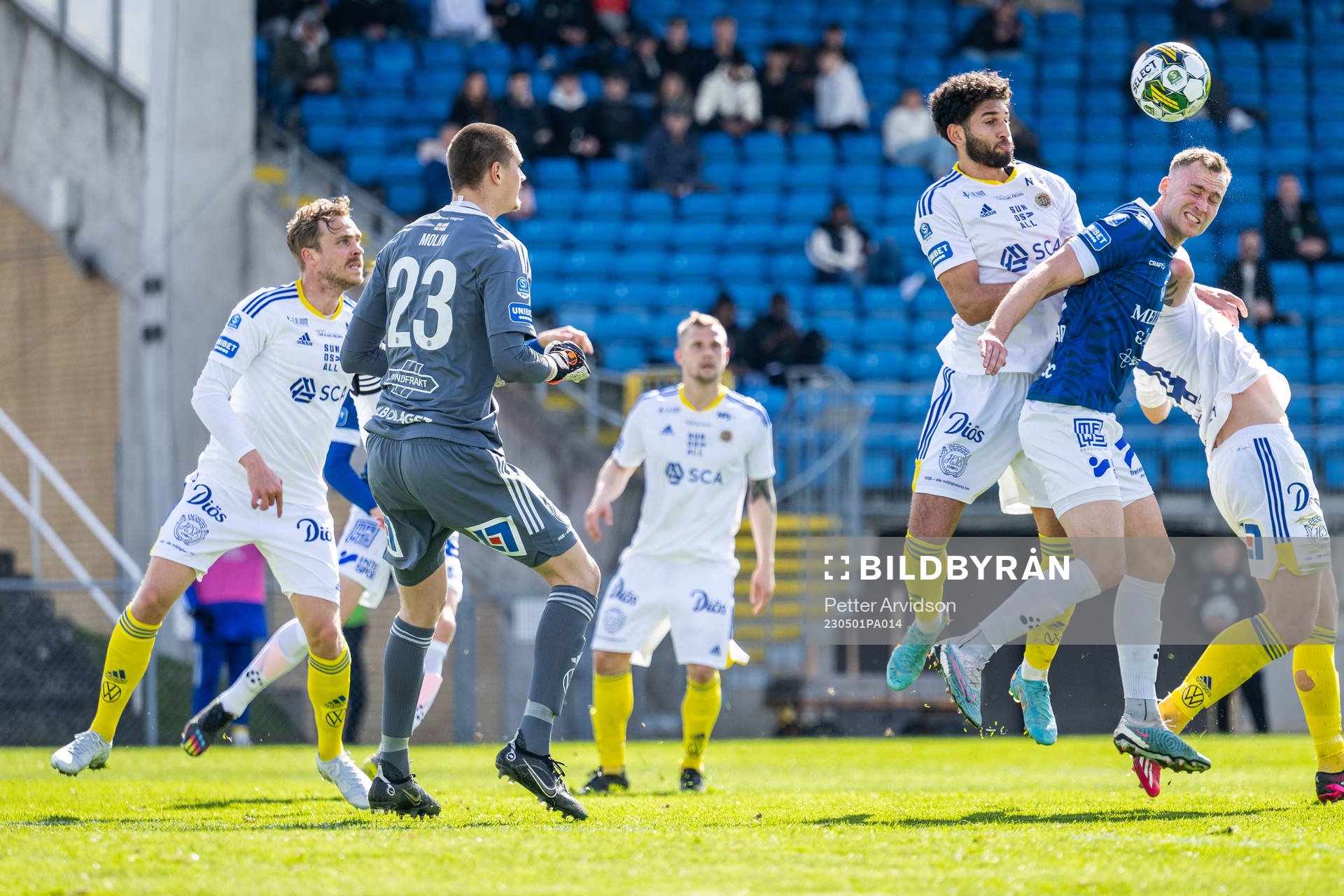 Trelleborgs Filip Bohman gör 2-1