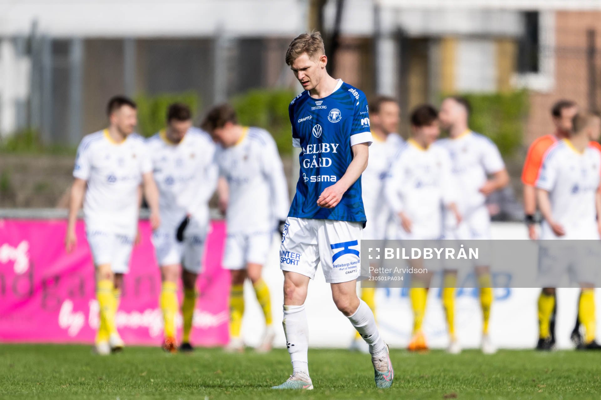Trelleborgs Fritiof Björken deppar