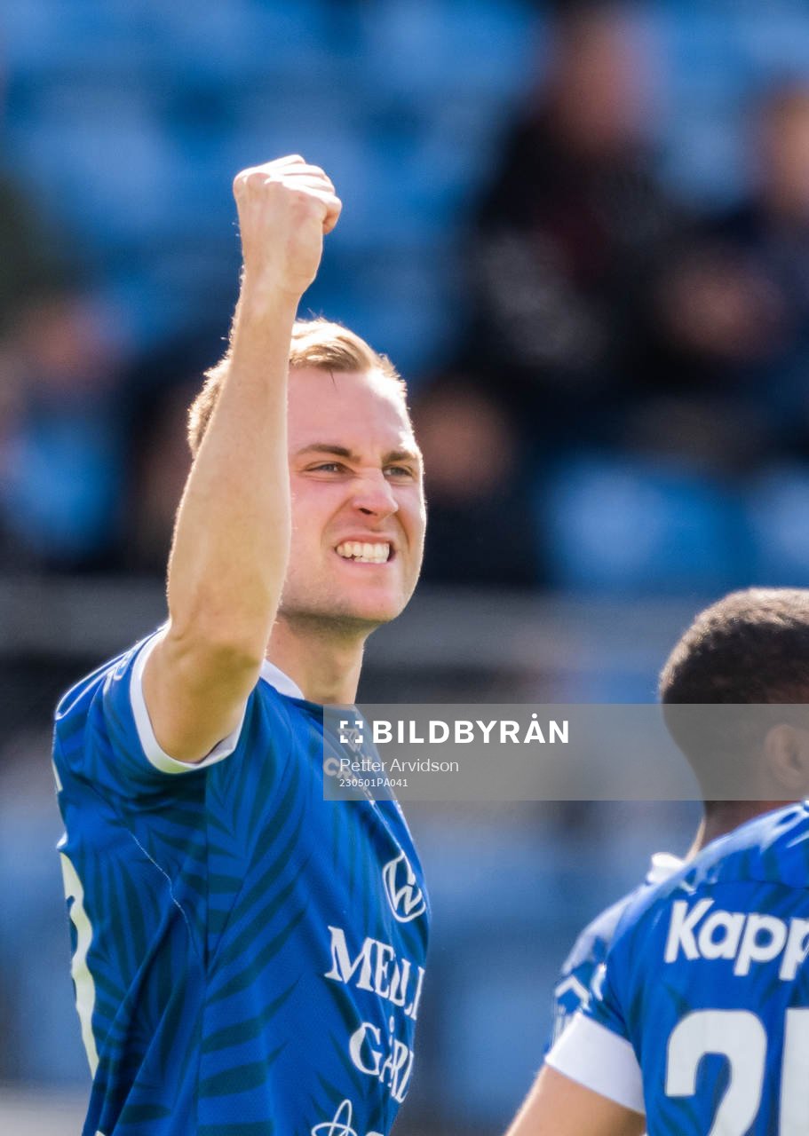 Trelleborgs Filip Bohman jublar