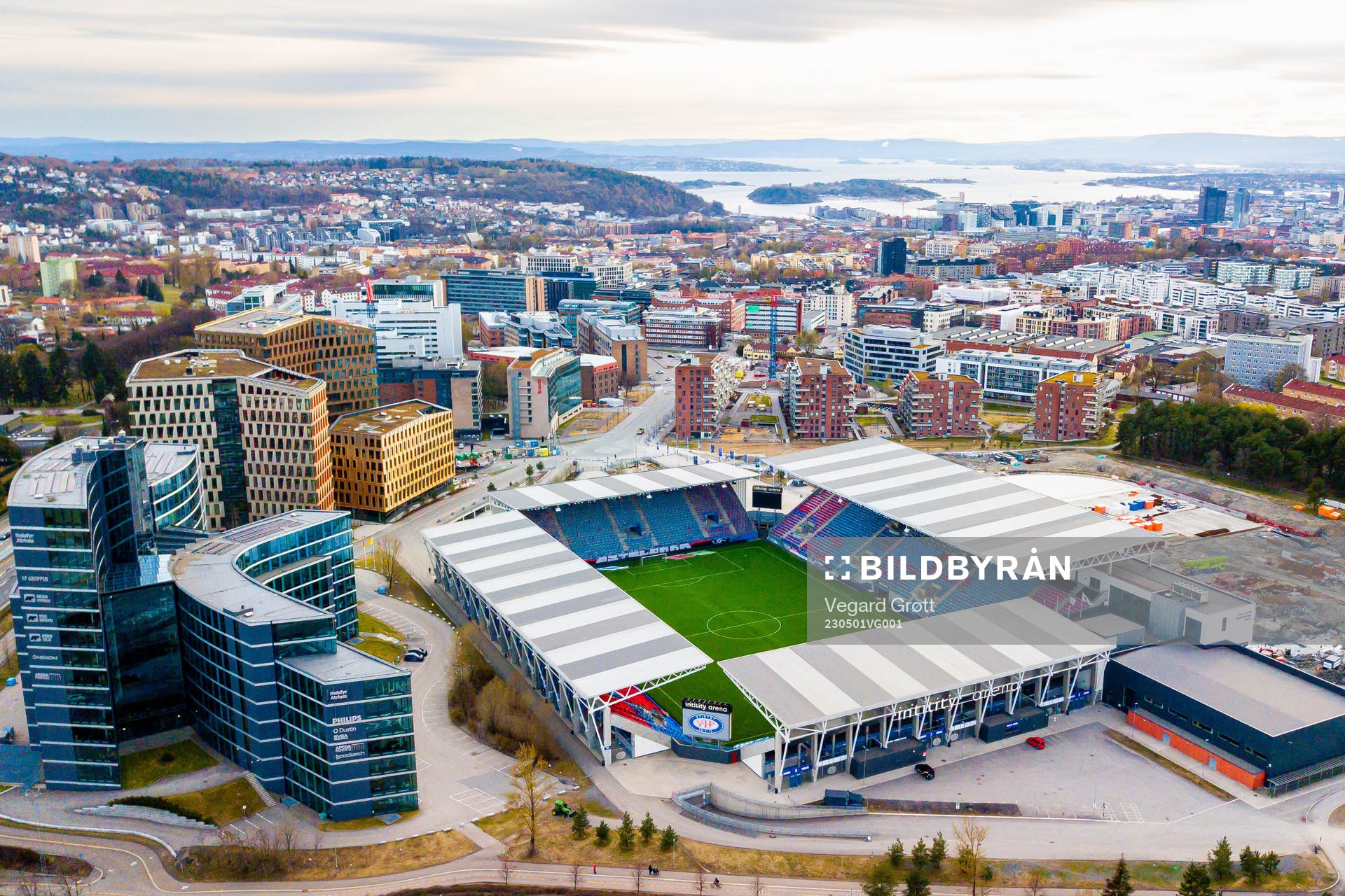 General view of Intility Arena