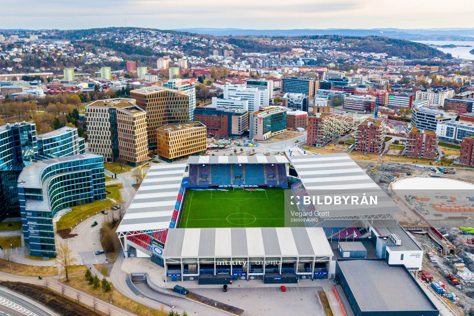 General view of Intility Arena