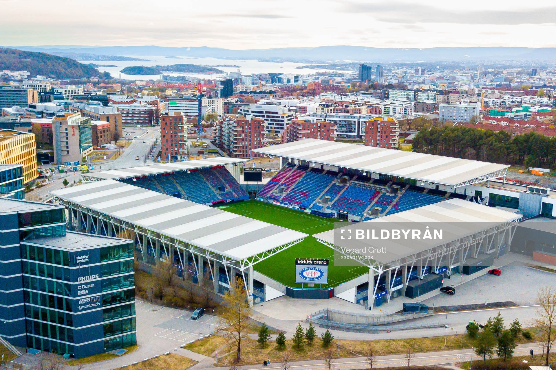 General view of Intility Arena