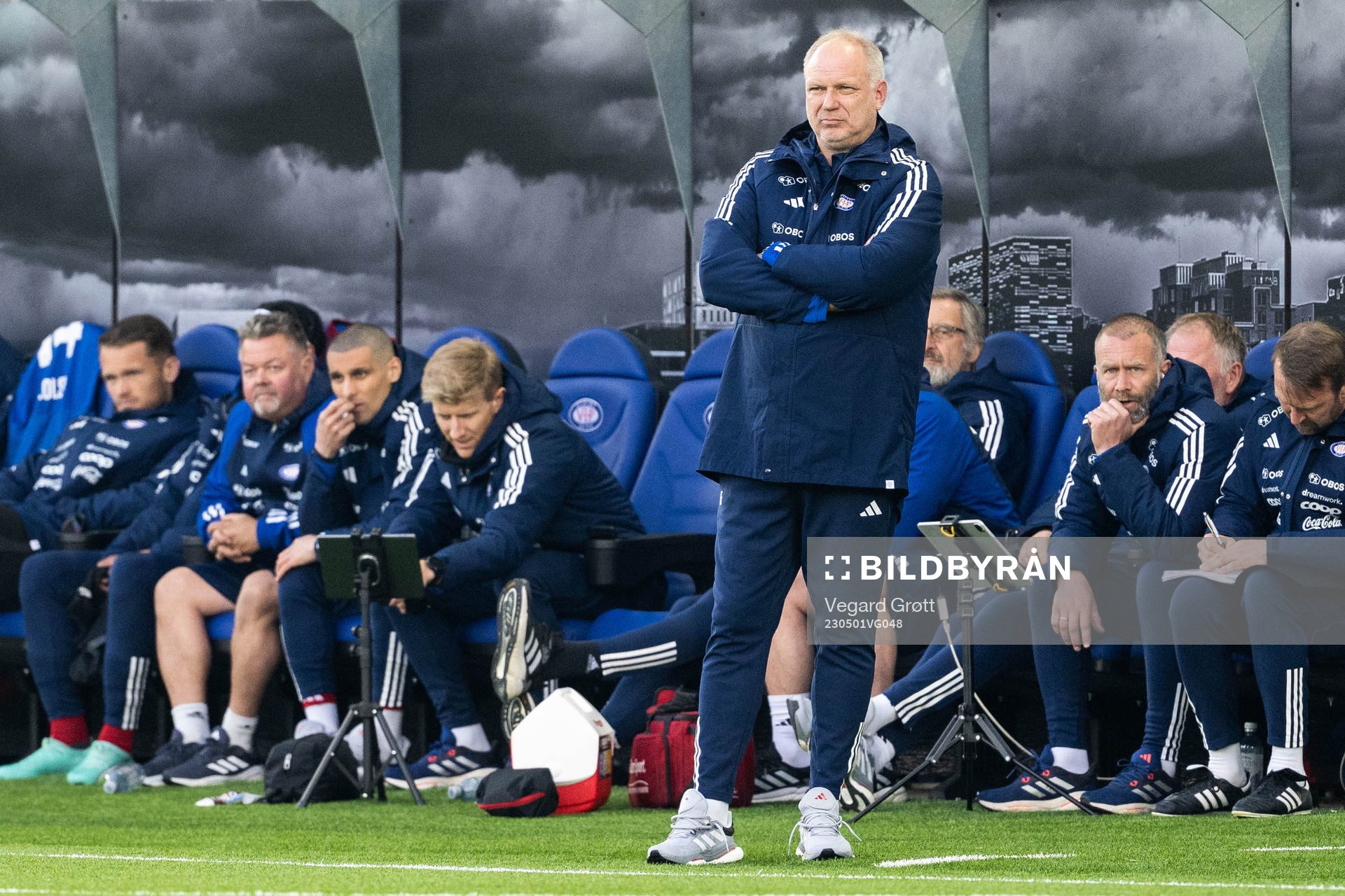 Head coach Dag-Eilev Fagermo of Vålerenga