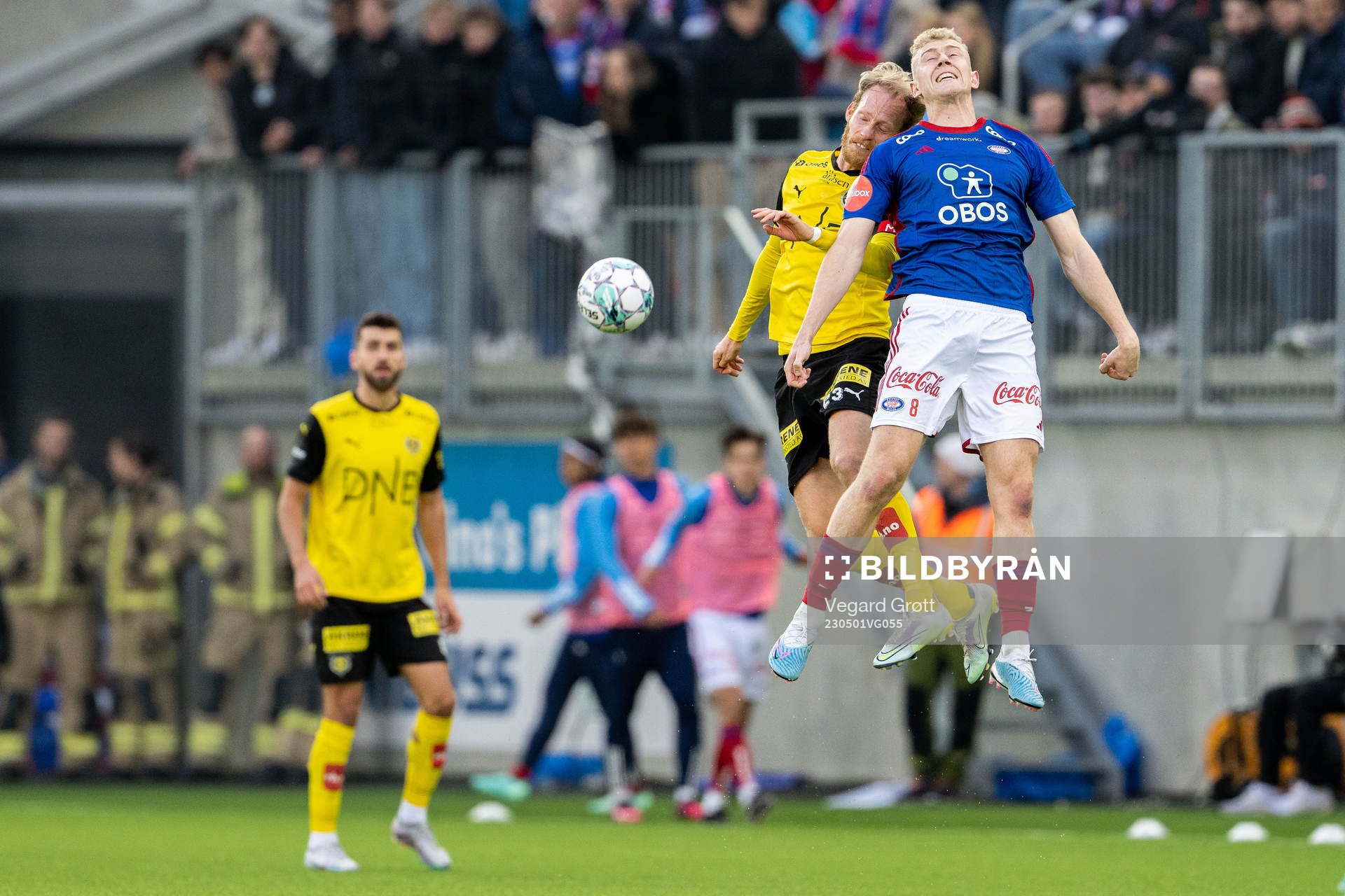 Gjermund Åsen of Lillestrøm and Henrik Bjørdal of