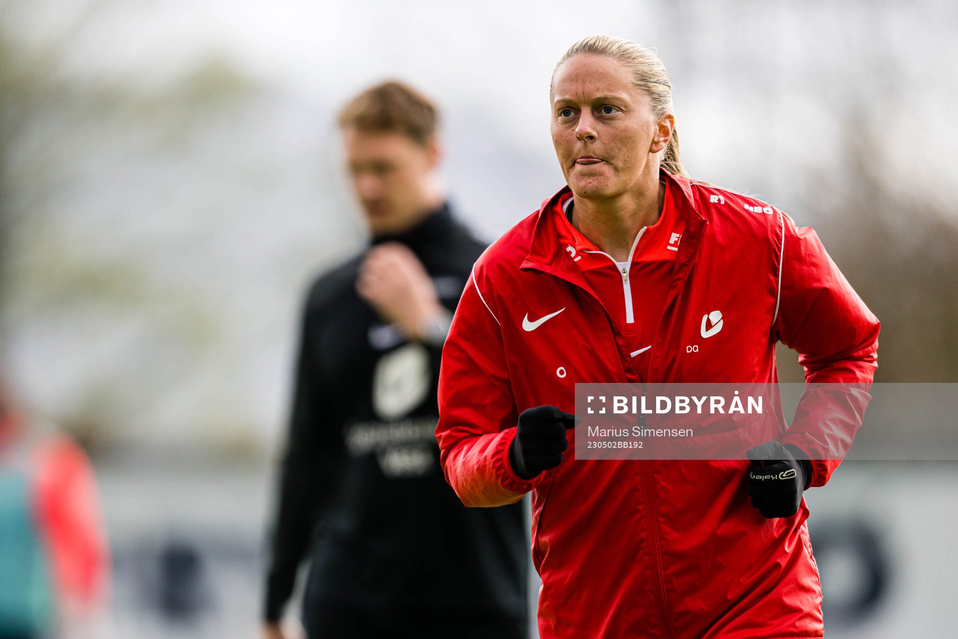 Maria Dybwad Brochmann of Brann warms up
