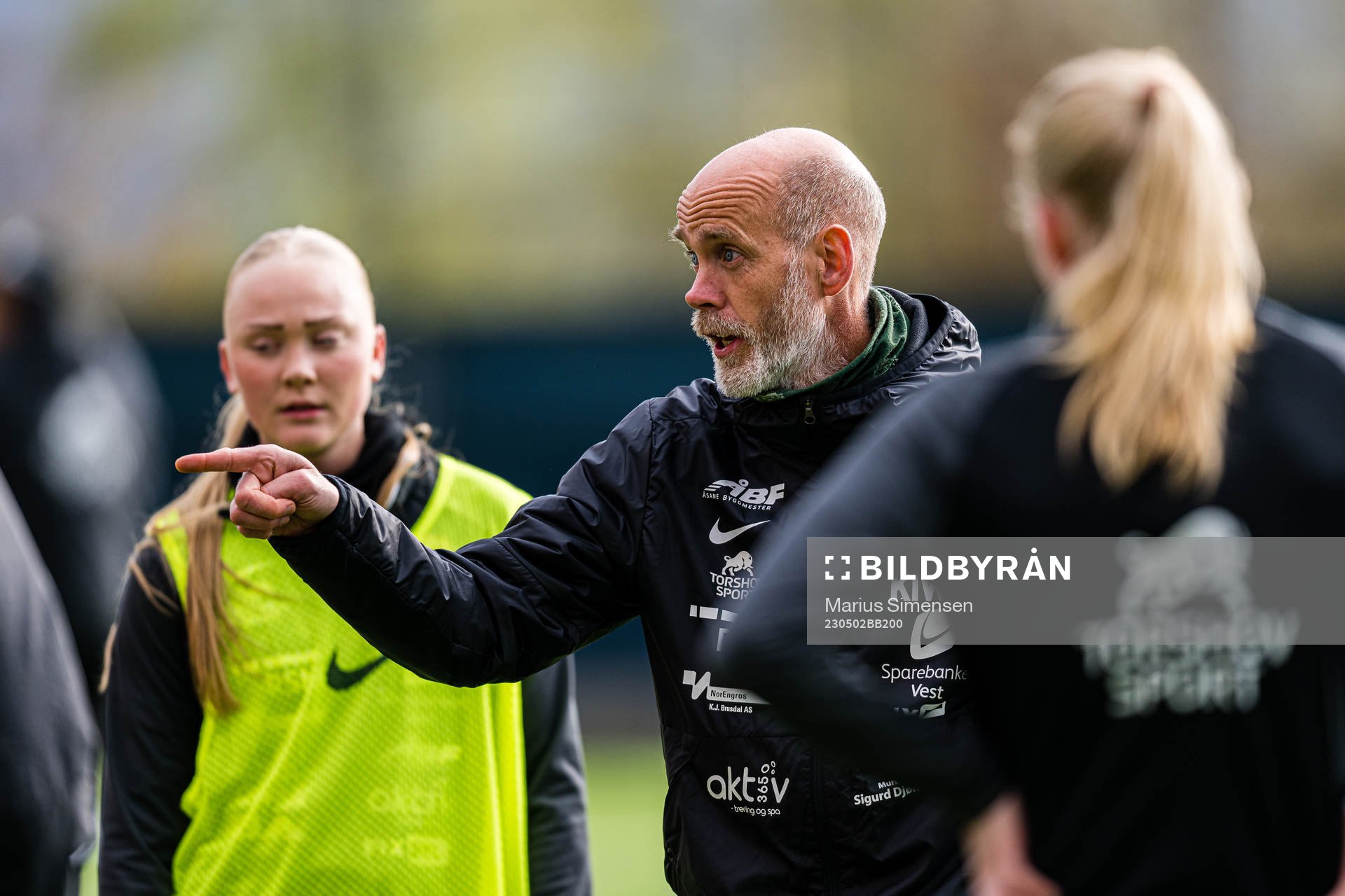 Bjarne Hagen, head coach of Arna-Bjørnar