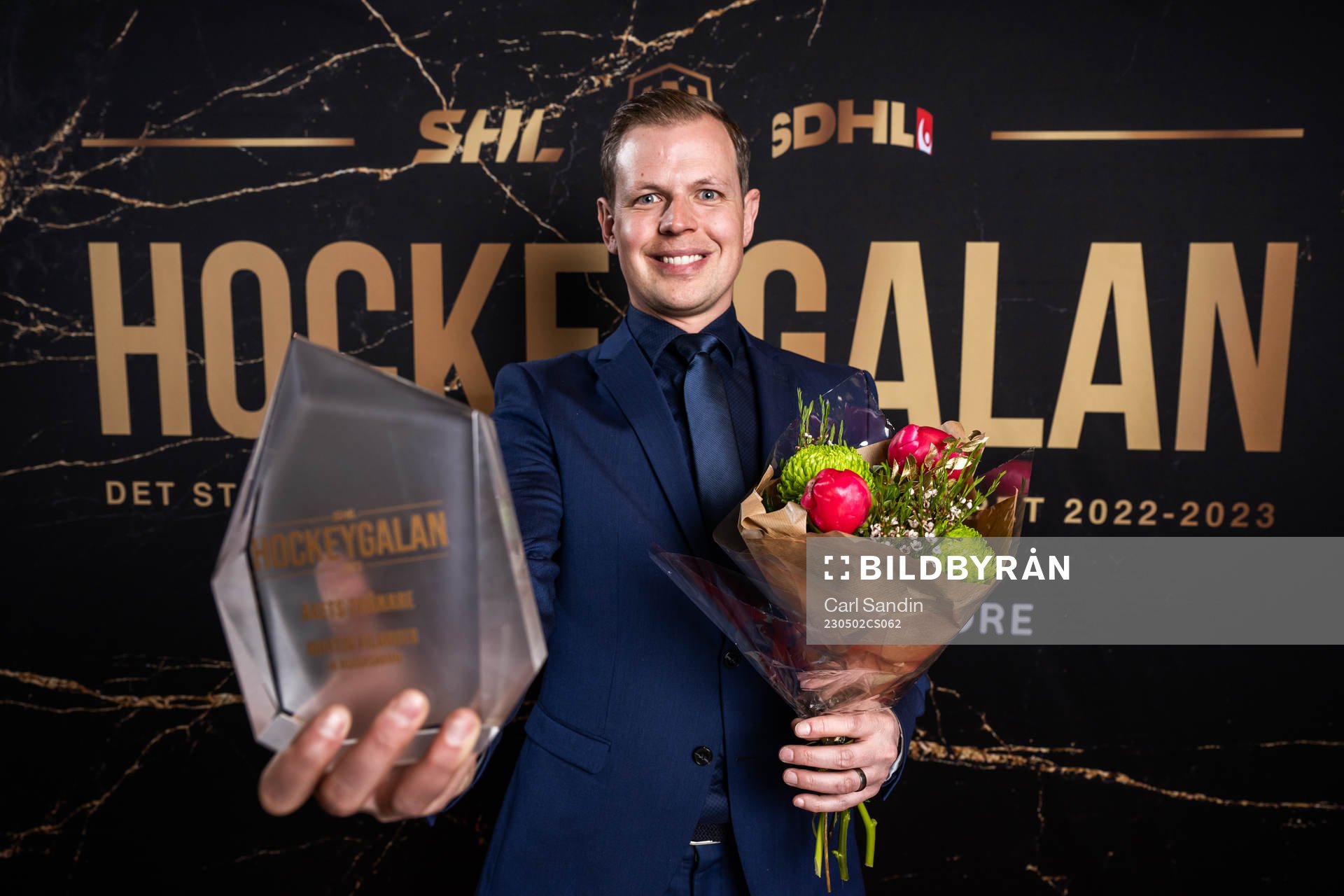 Årets tränare Martin Filander, IK Oskarshamn