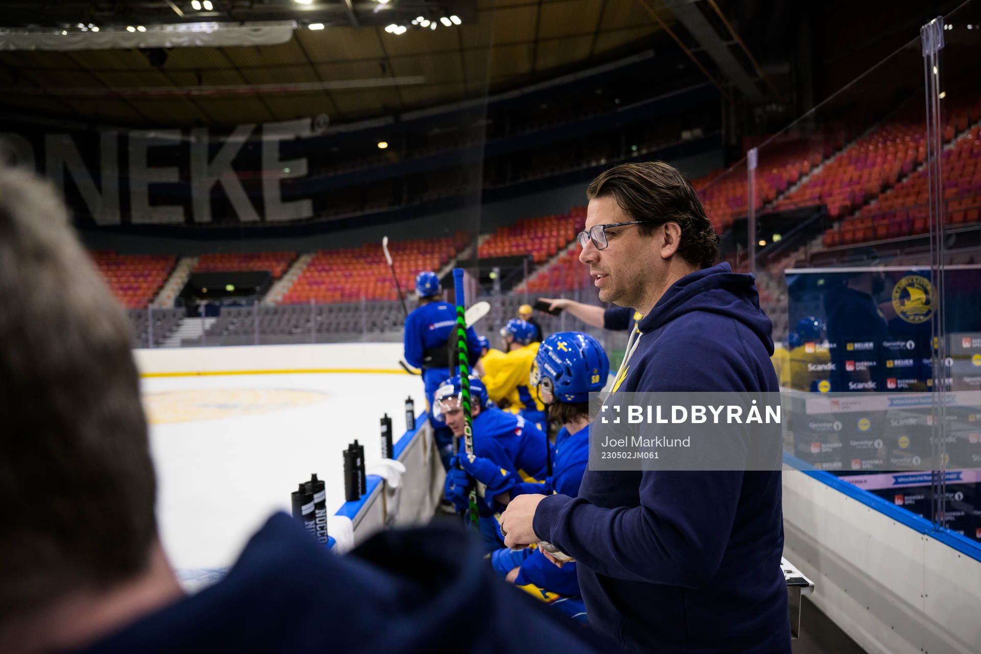 Assistant general manager Josef Boumedienne of Sweden at a