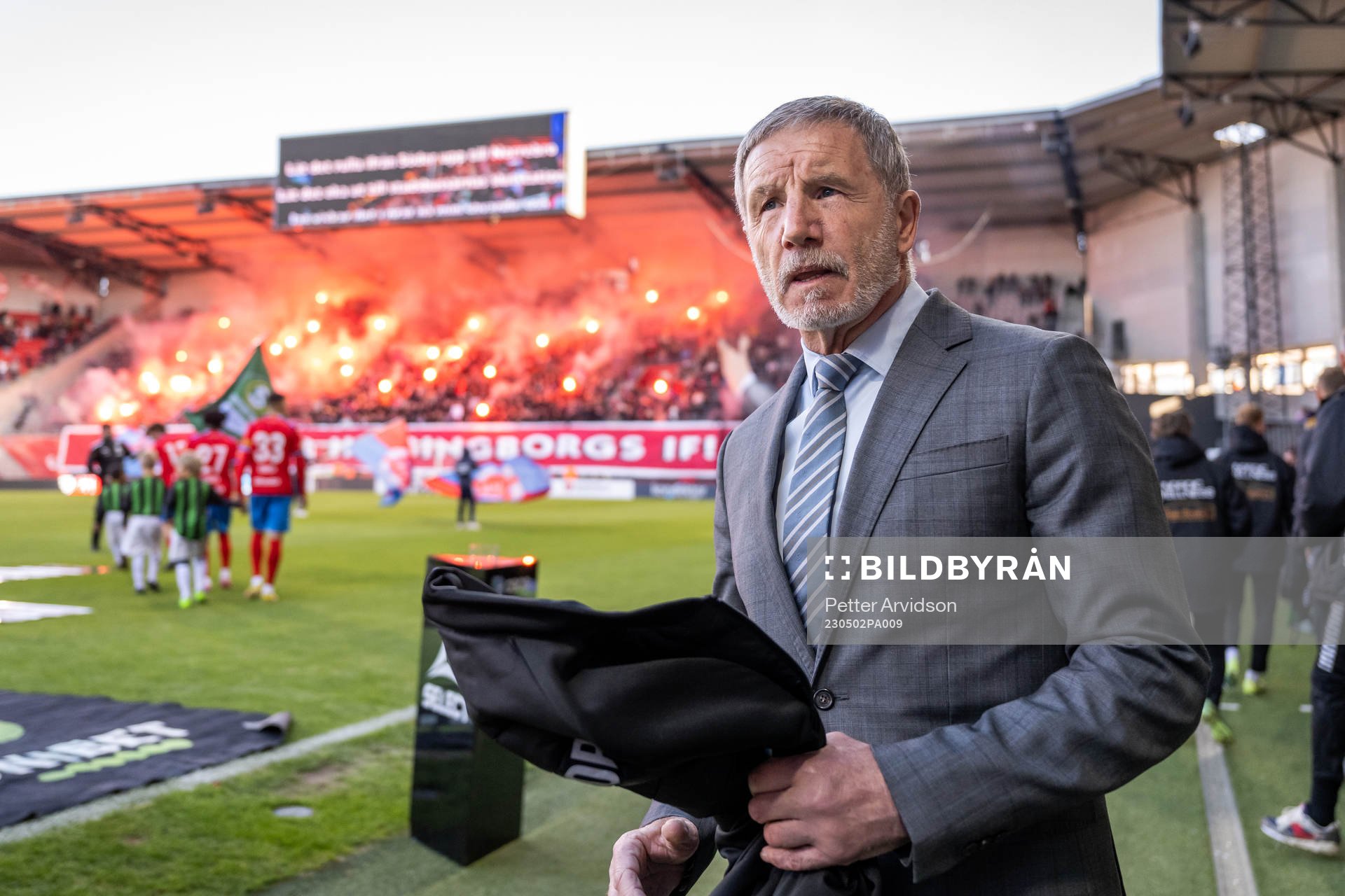 Helsingborgs tränare Stuart Baxter
