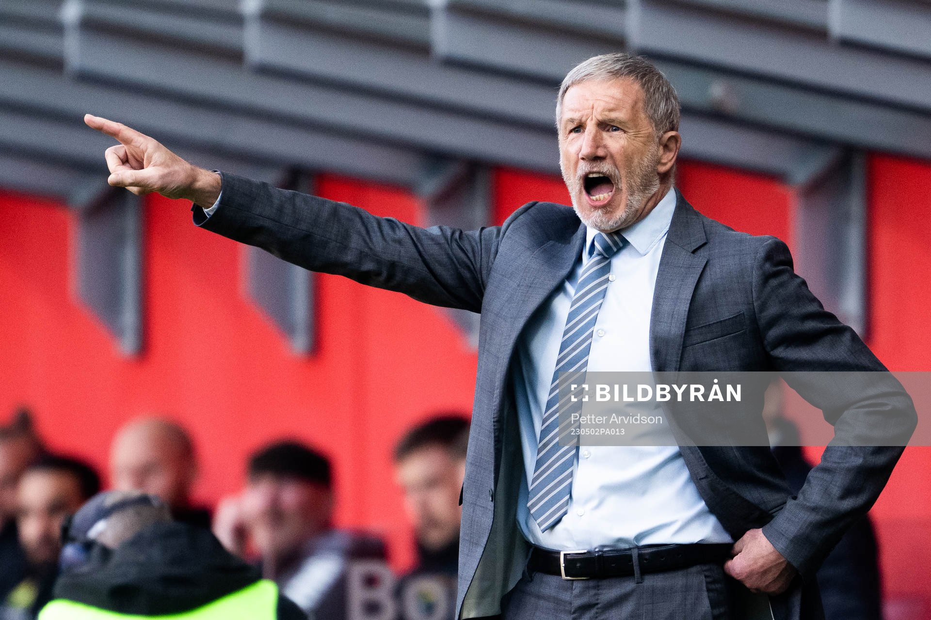 Helsingborgs tränare Stuart Baxter