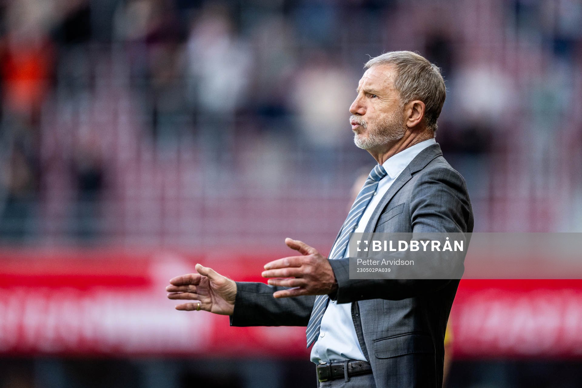 Helsingborgs tränare Stuart Baxter