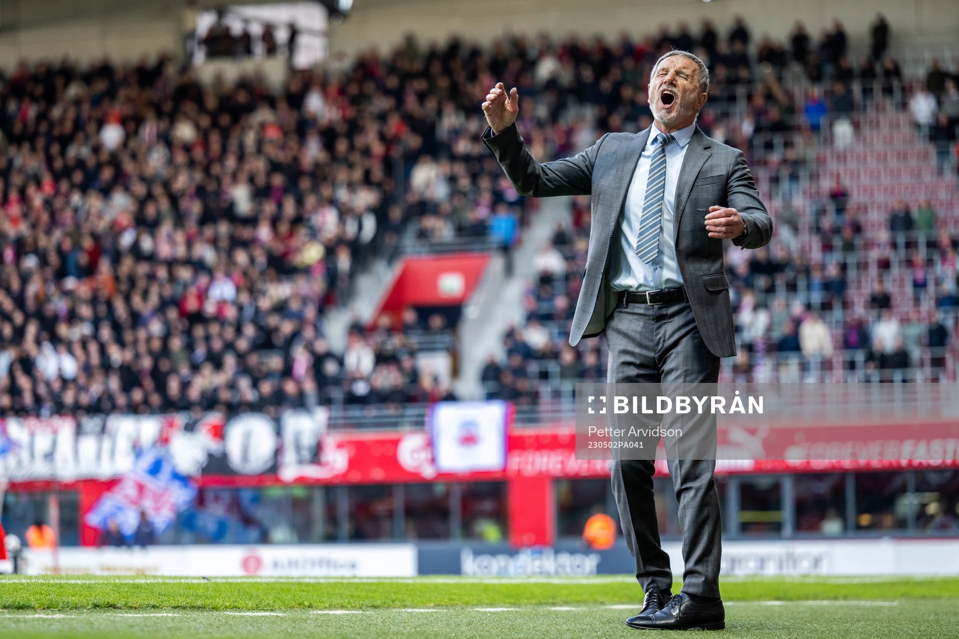 Helsingborgs tränare Stuart Baxter deppar