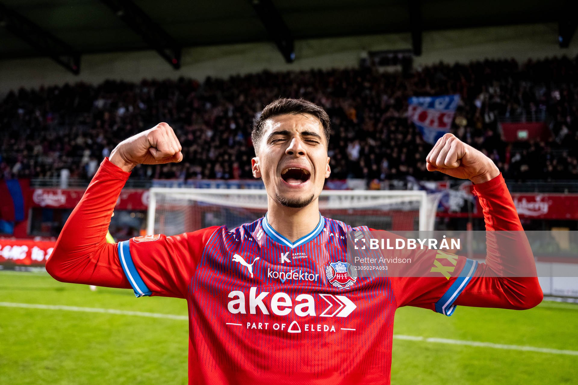 Helsingborgs Amar Muhsin jublar