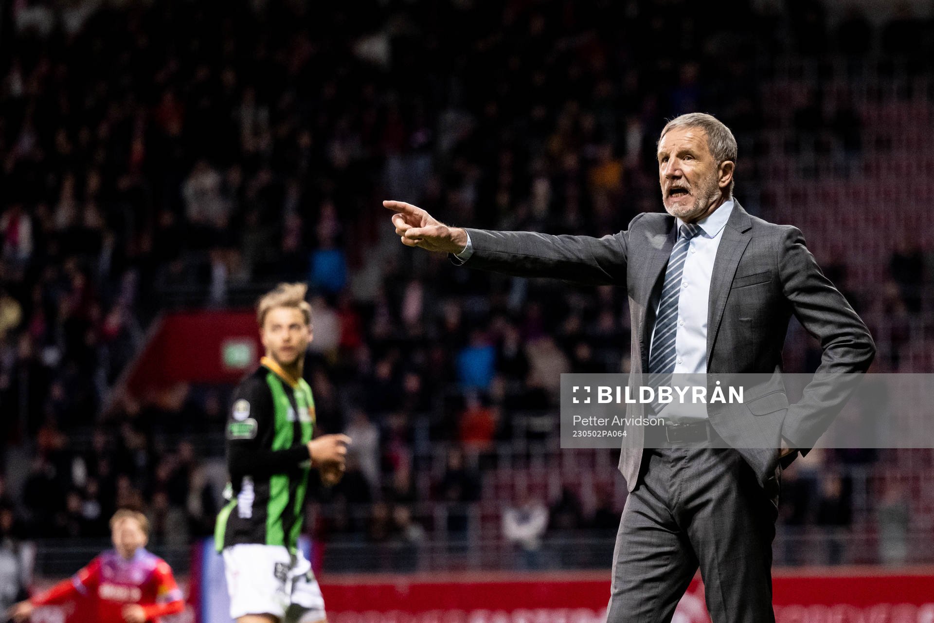 Helsingborgs tränare Stuart Baxter