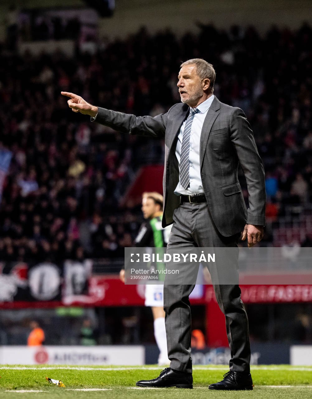 Helsingborgs tränare Stuart Baxter