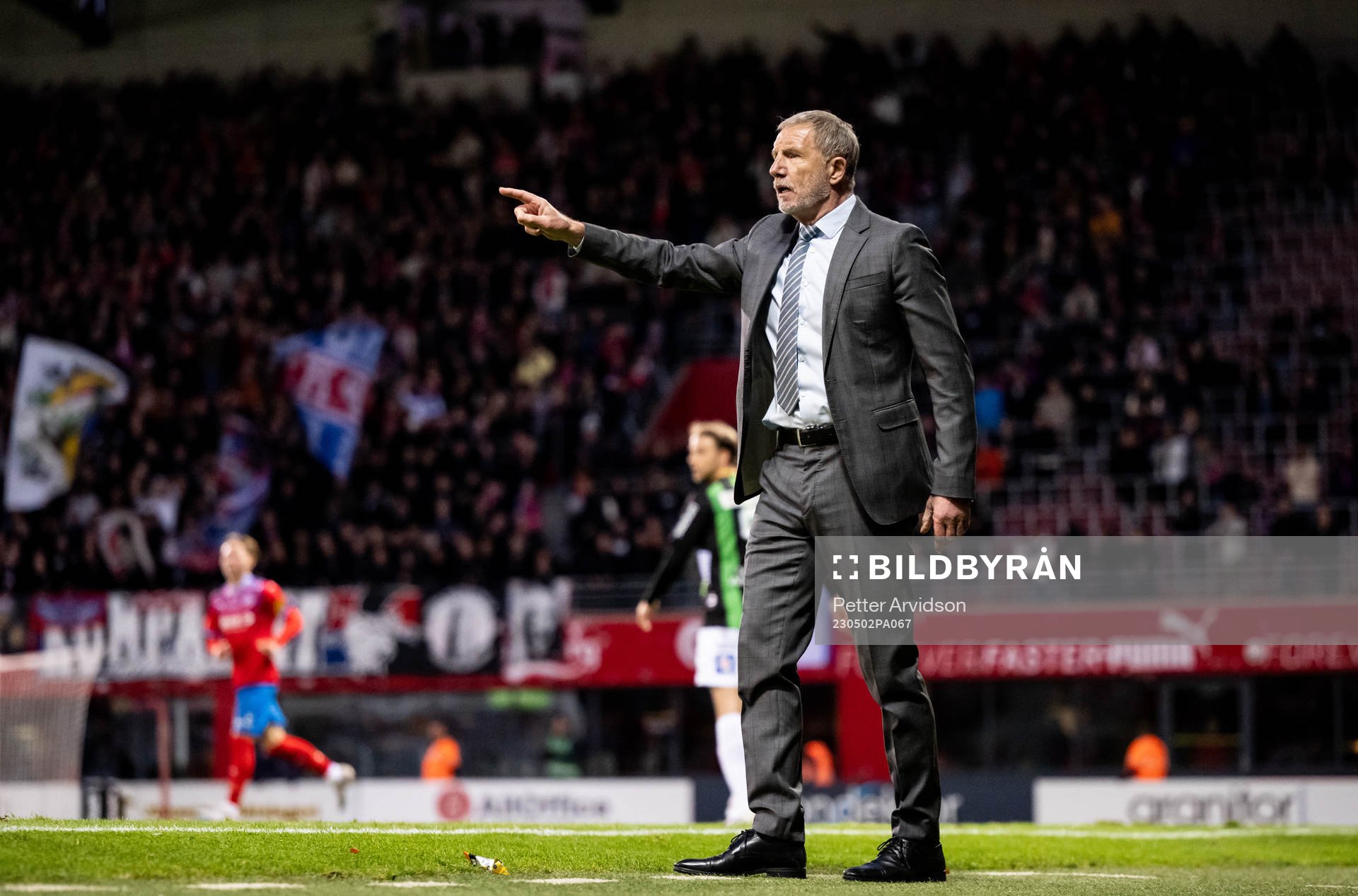 Helsingborgs tränare Stuart Baxter