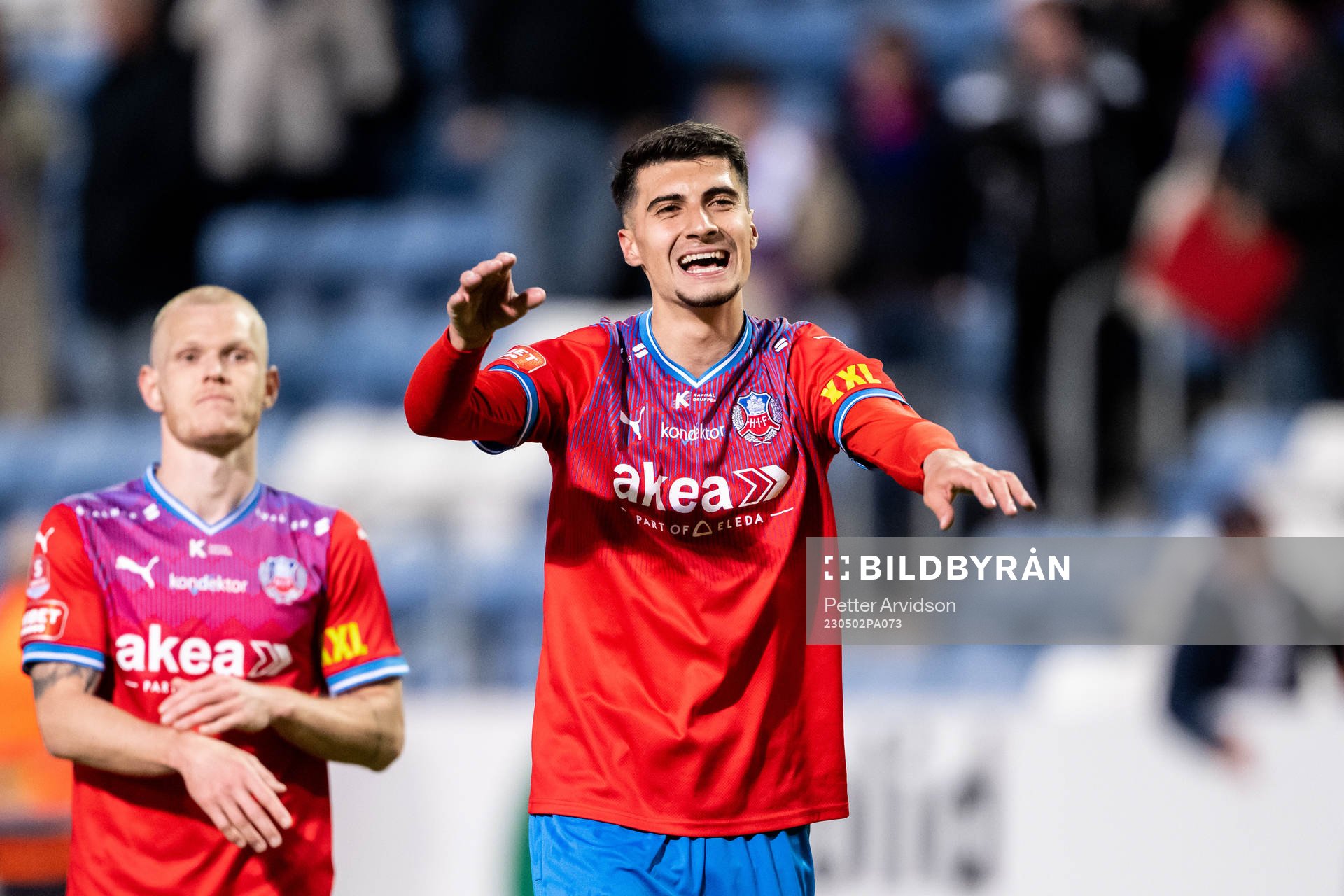 Helsingborgs Amar Muhsin jublar