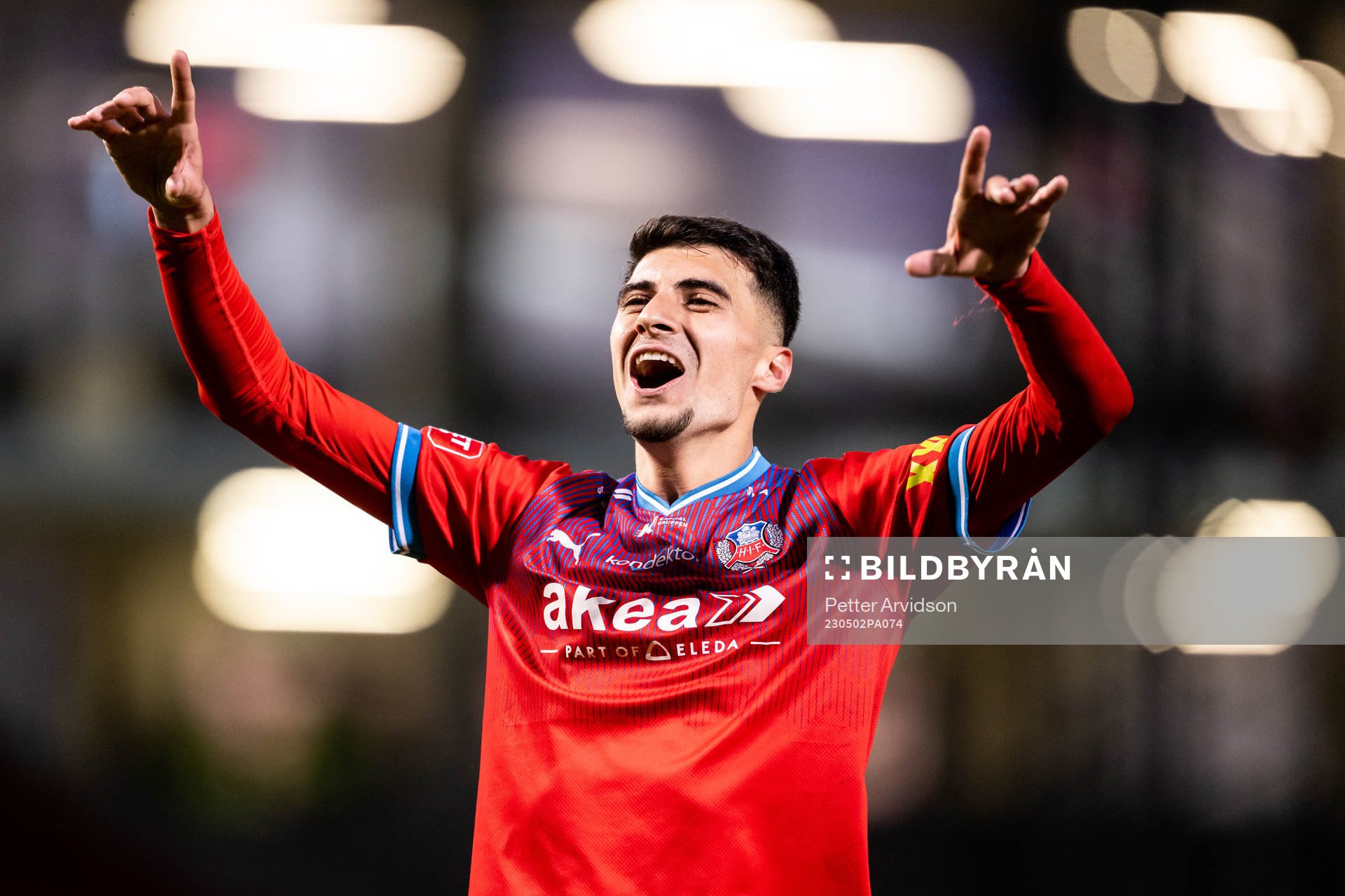 Helsingborgs Amar Muhsin jublar