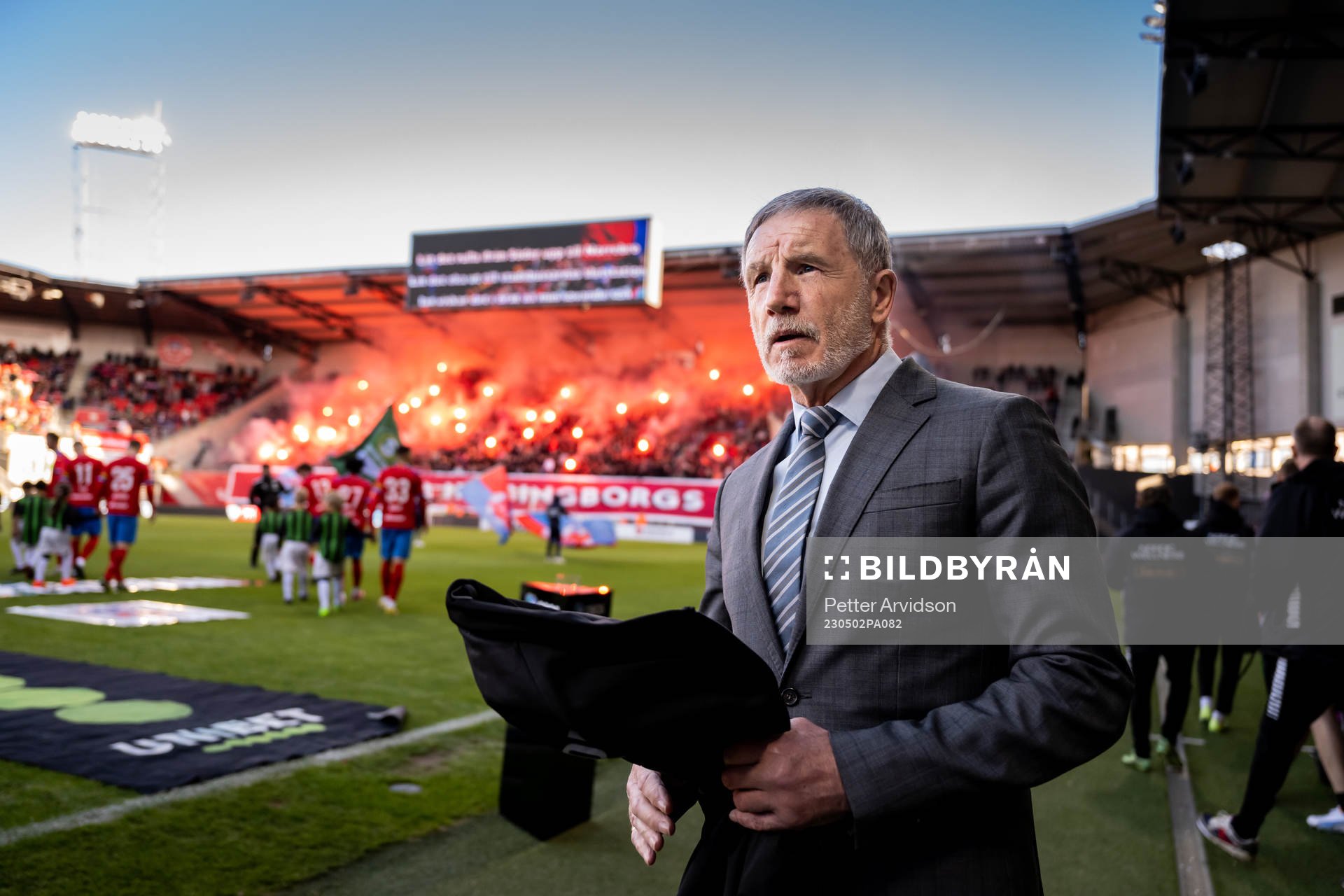 Helsingborgs tränare Stuart Baxter