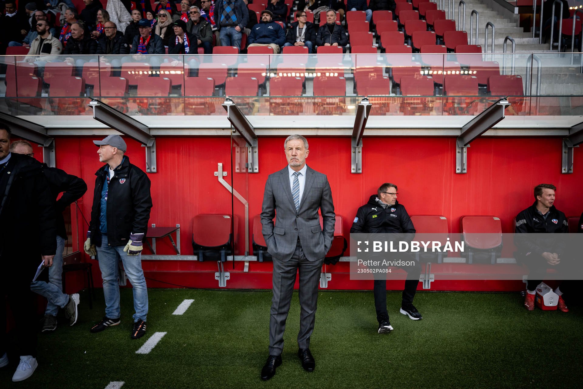 Helsingborgs tränare Stuart Baxter