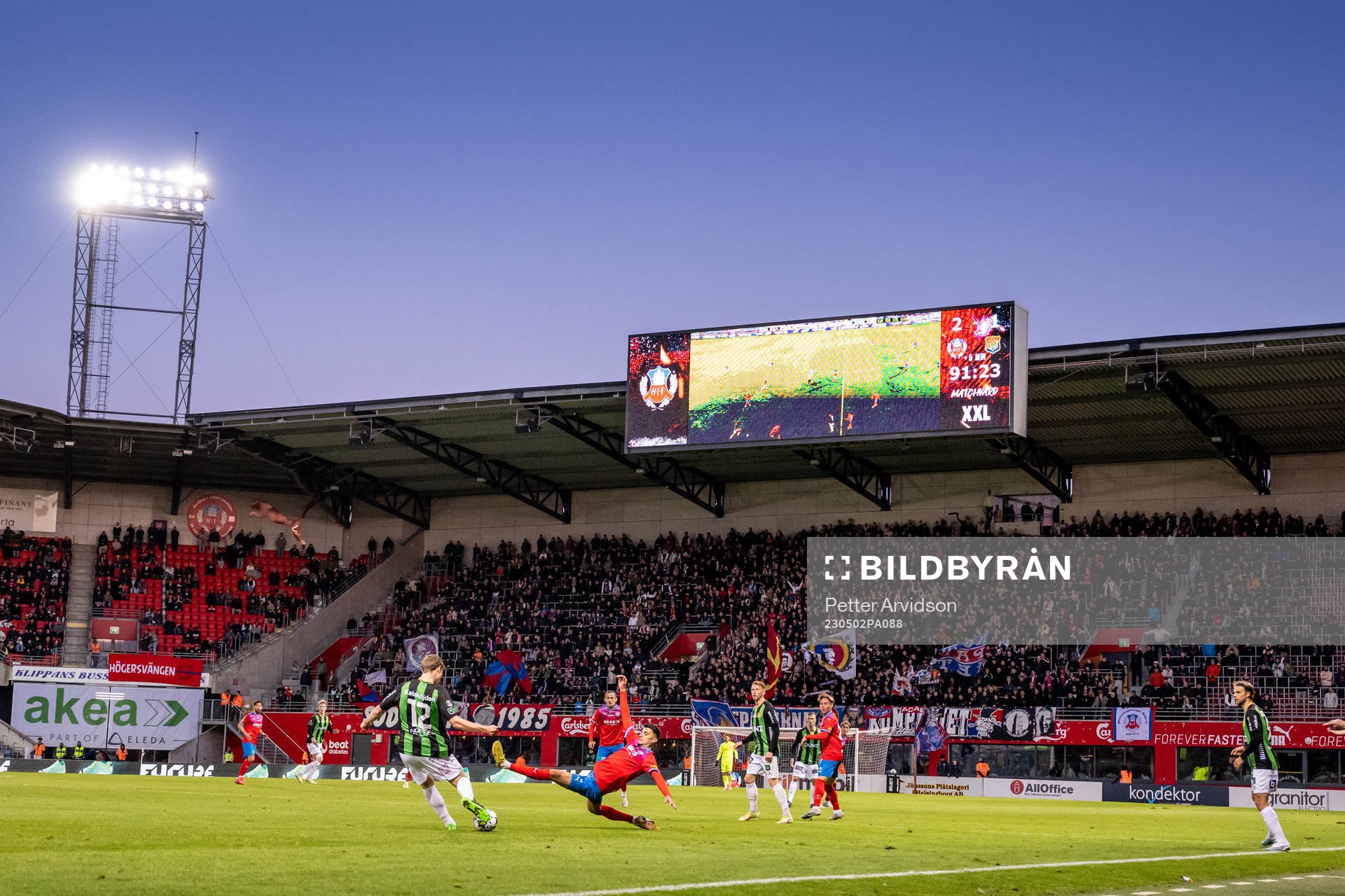 GAISs Robin Frej och Helsingborgs Amar Muhsin