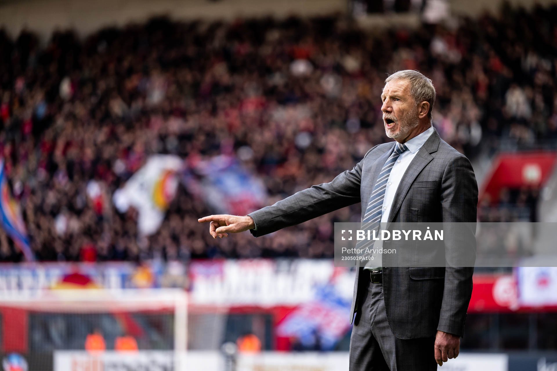 Helsingborgs tränare Stuart Baxter