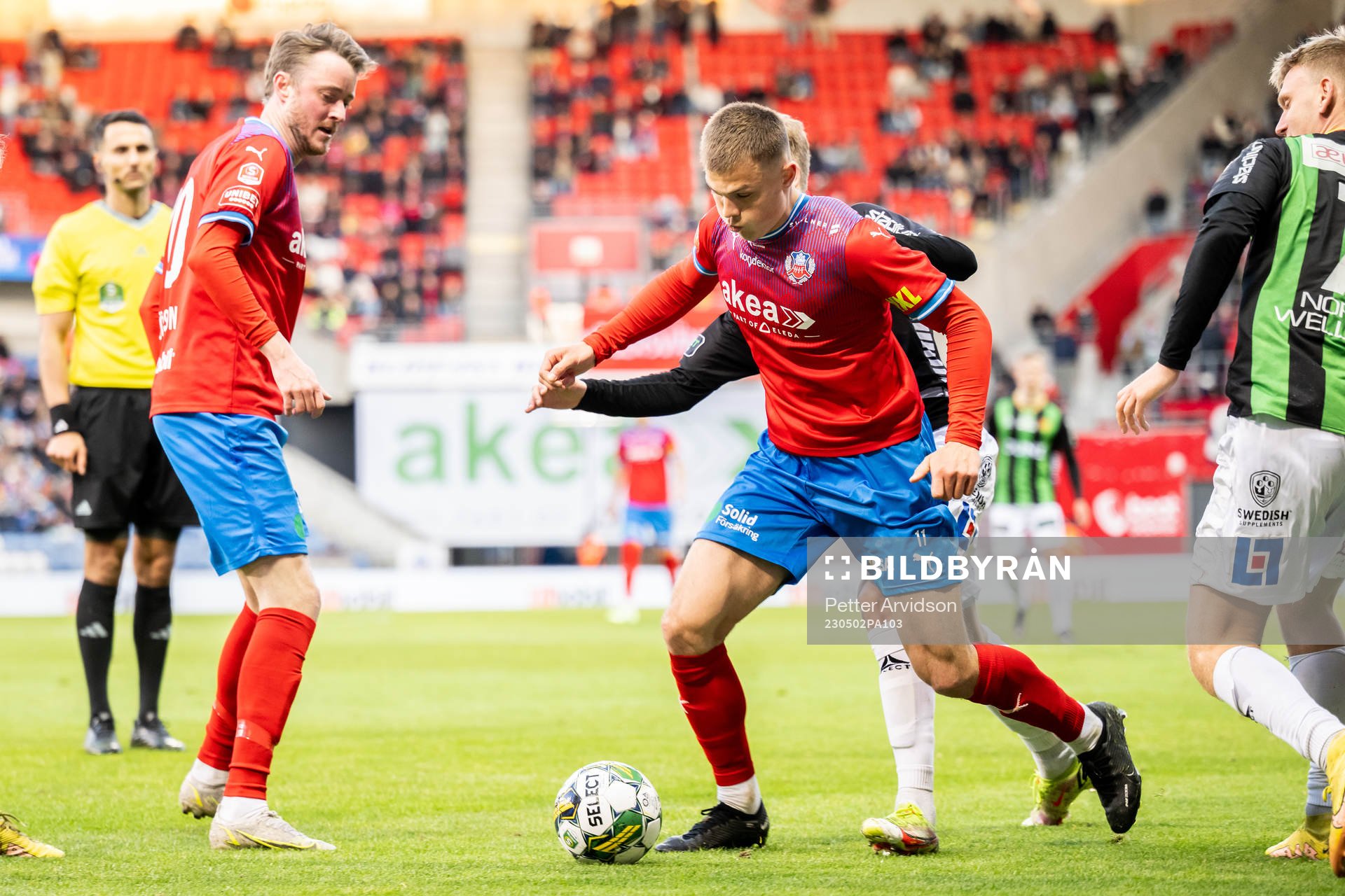 Helsingborgs Rasmus Jönsson och Erik Ring