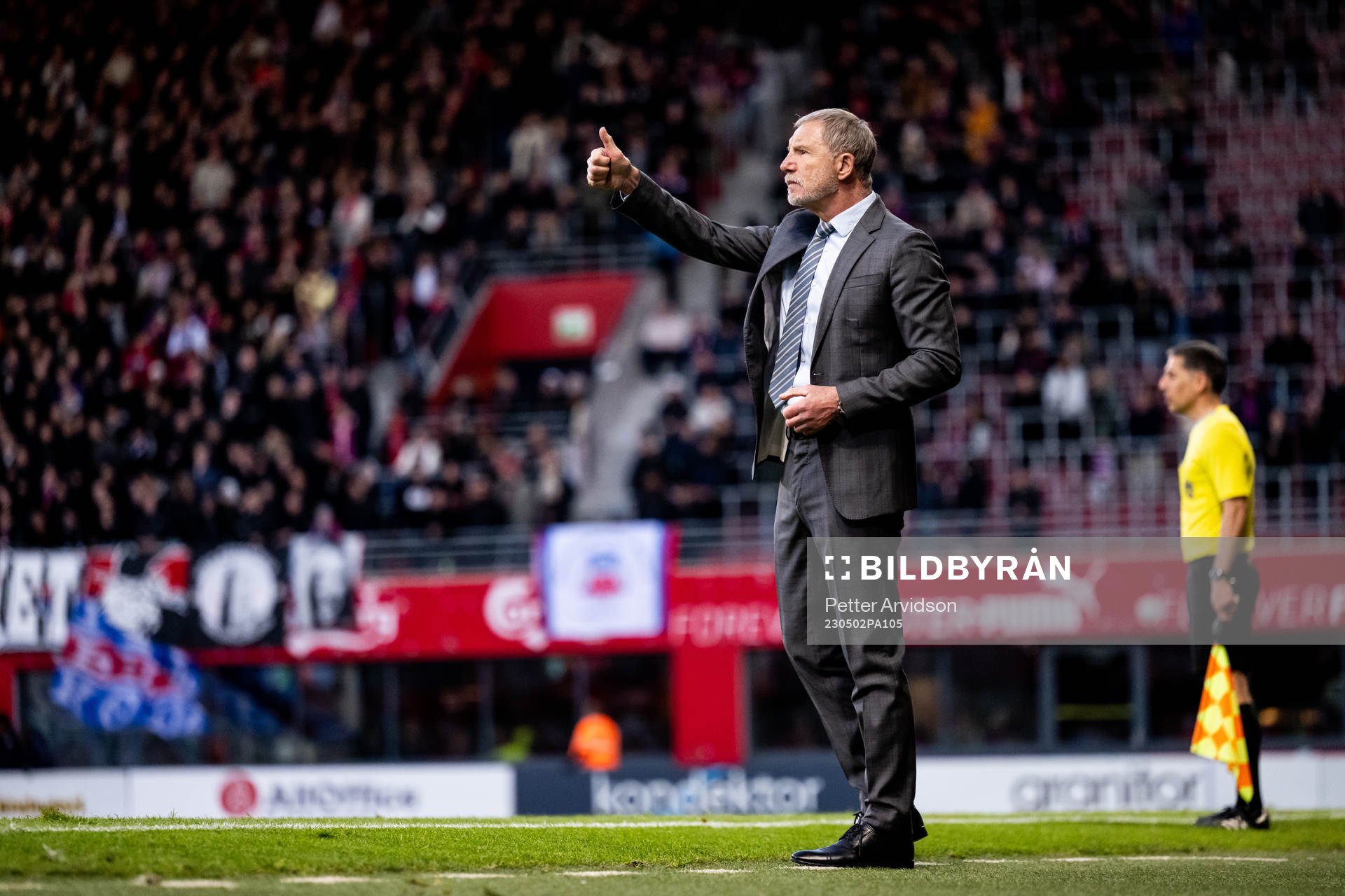 Helsingborgs tränare Stuart Baxter