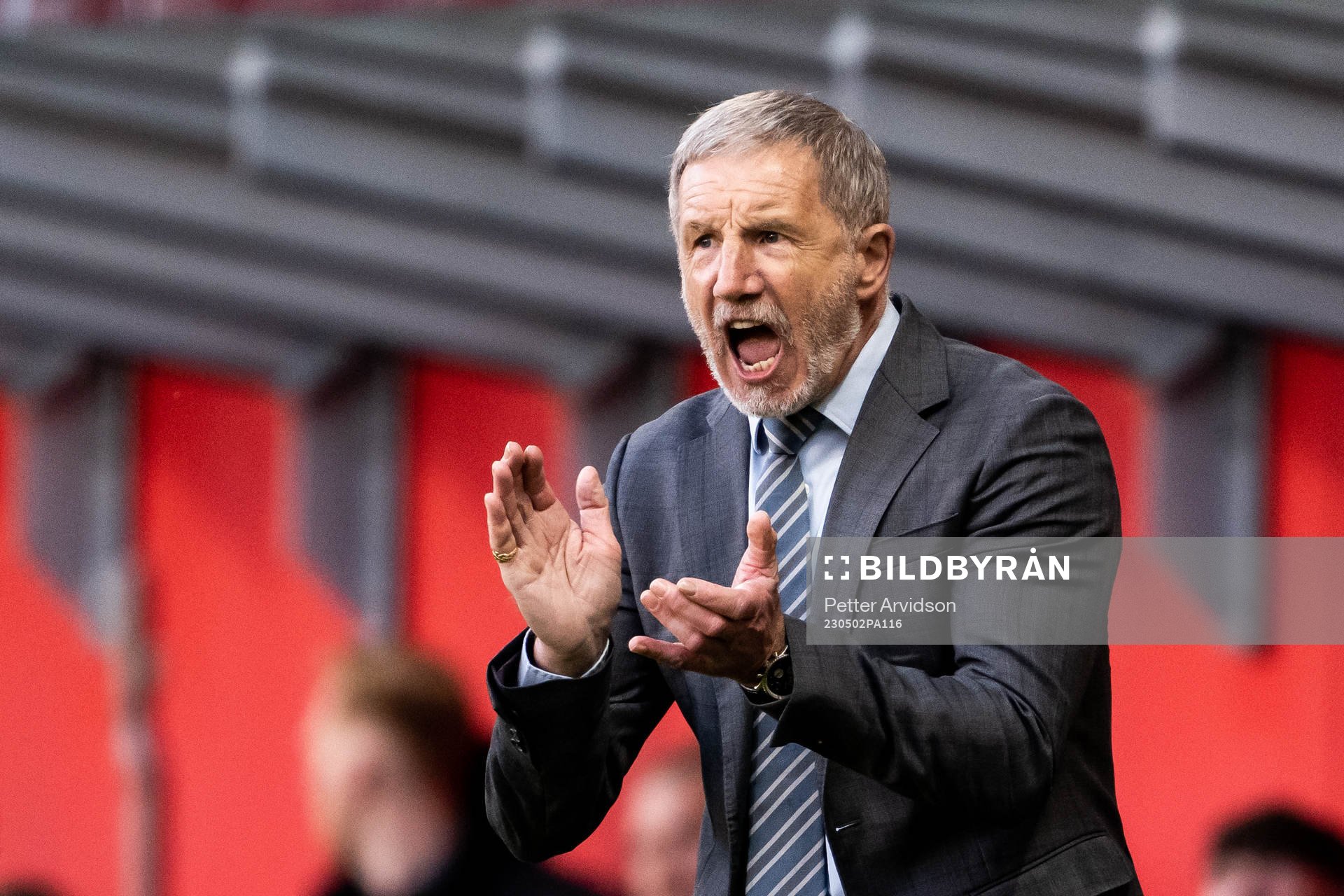 Helsingborgs tränare Stuart Baxter
