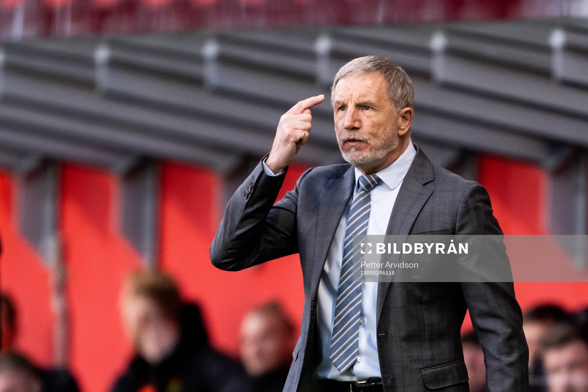 Helsingborgs tränare Stuart Baxter