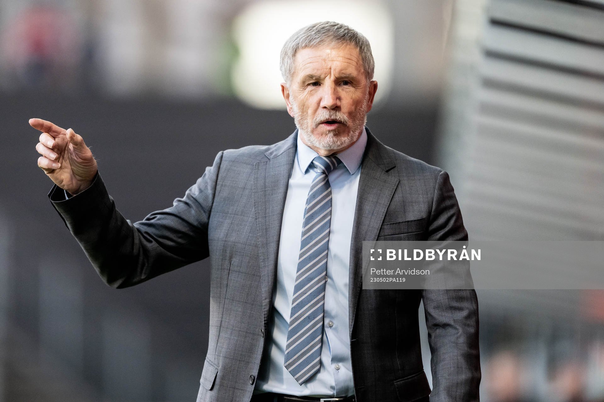 Helsingborgs tränare Stuart Baxter