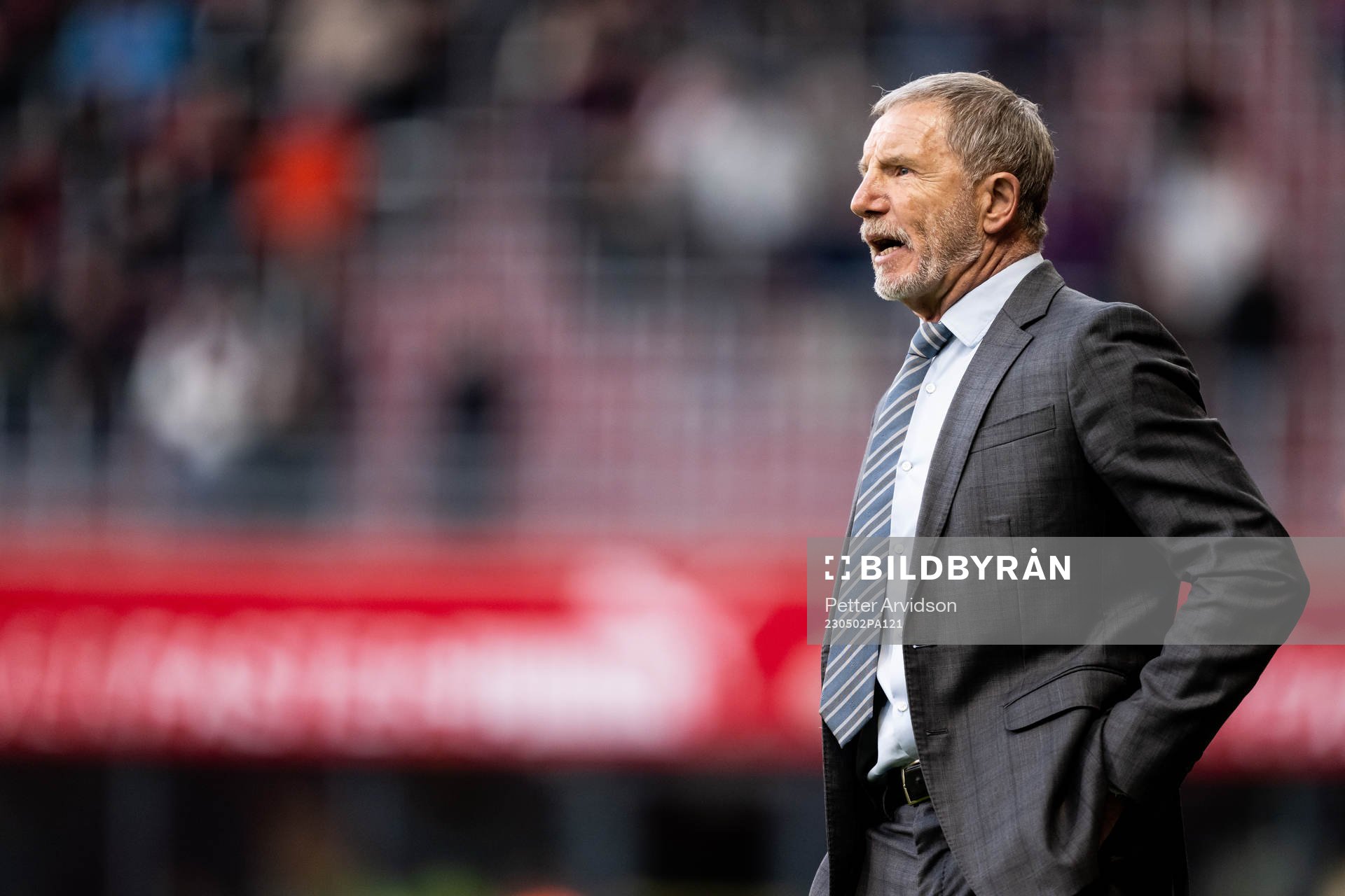 Helsingborgs tränare Stuart Baxter