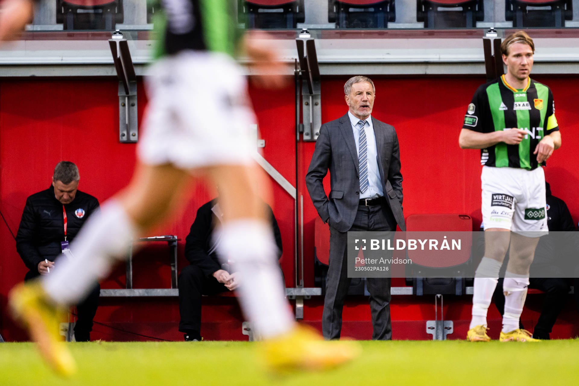 Helsingborgs tränare Stuart Baxter