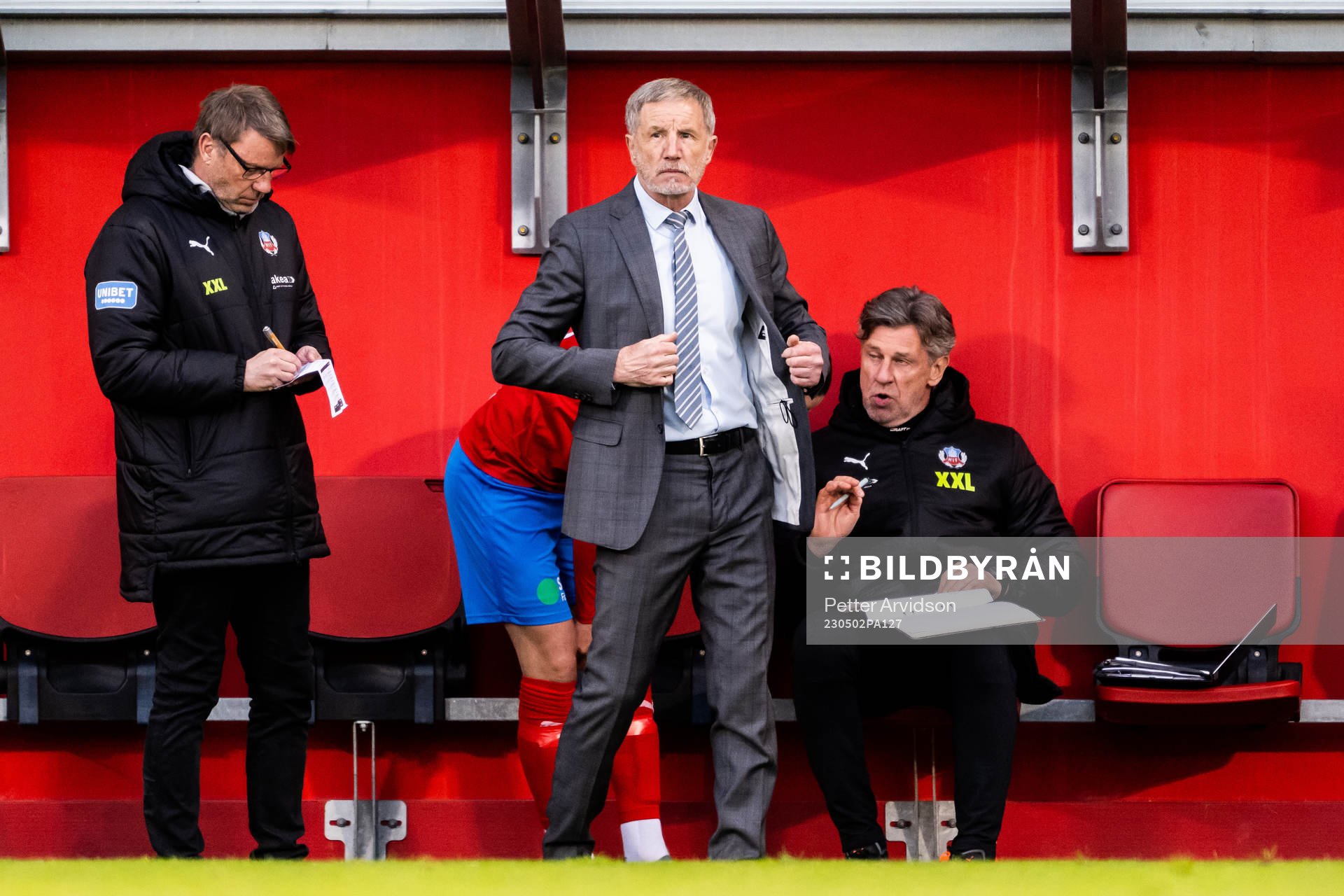 Helsingborgs assisterande tränare Hans Eklund, tränare